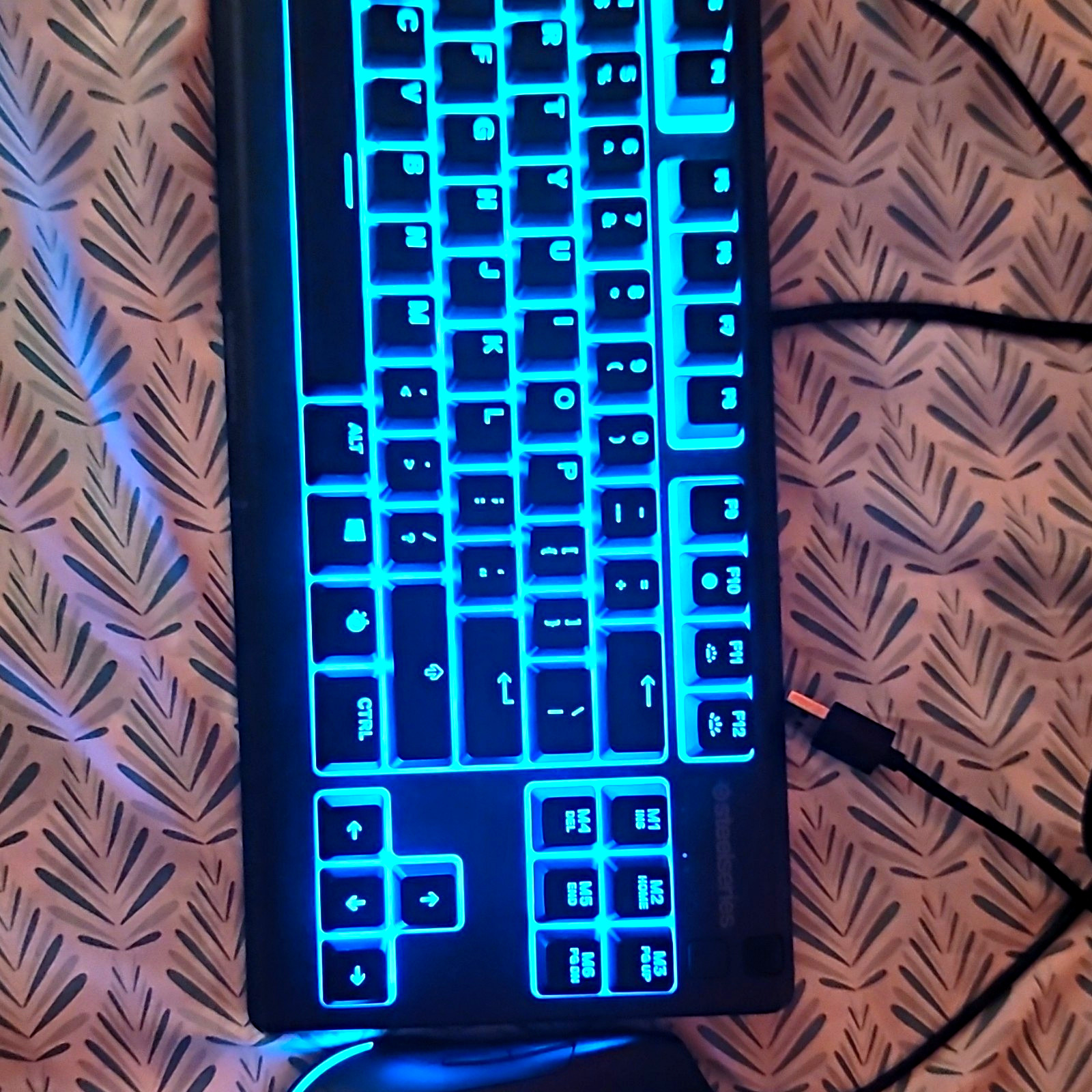 Logitech Wired USB Illuminated RGB Gaming Keyboard & Mouse Bundle QWERTY Black