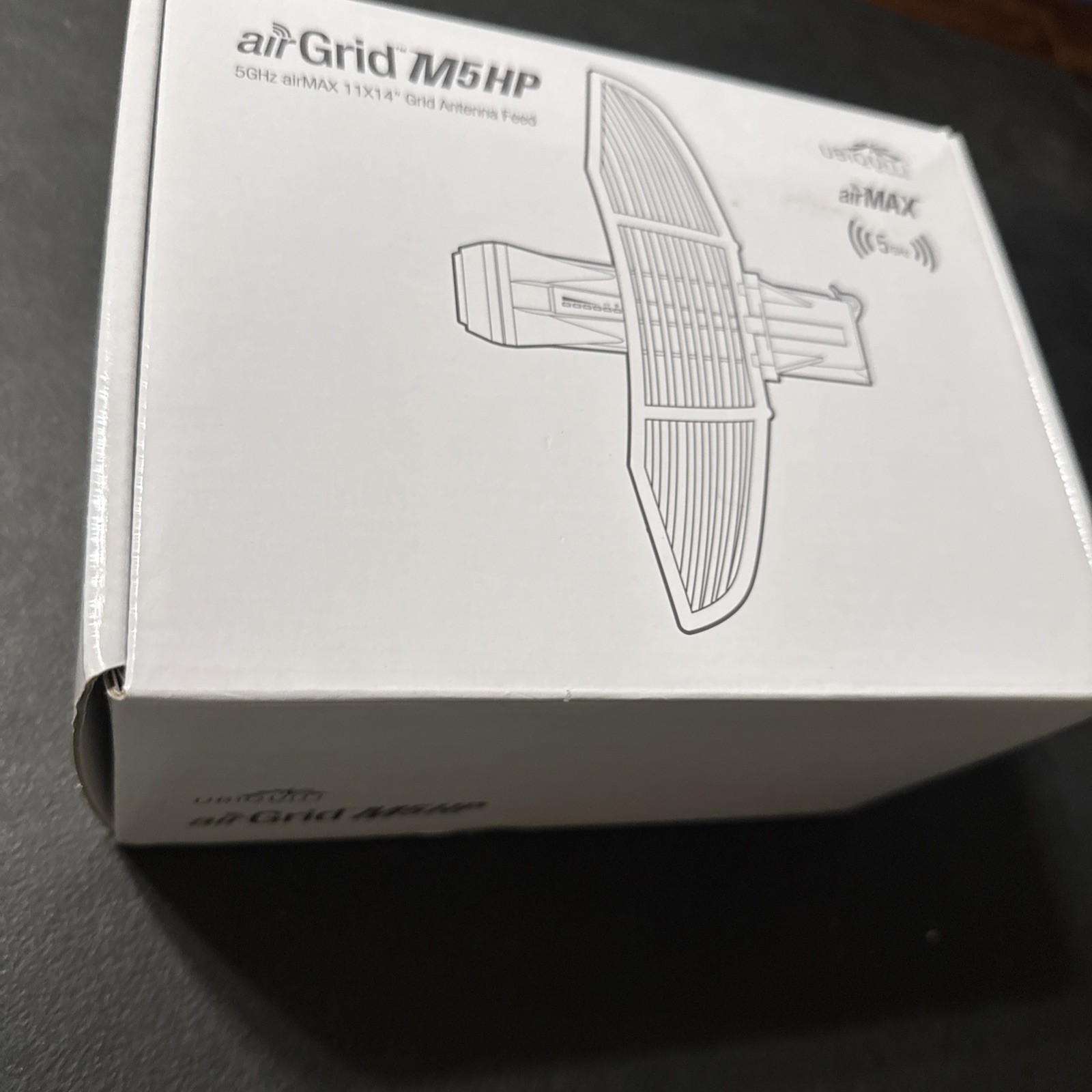 NEW Ubiquiti Networks airGrid M5 HP 5GHz airMAX 27dBi Grid Antenna Feed