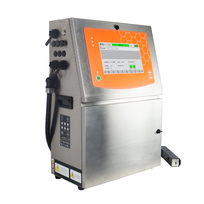 CIJ Inkjet Printer Industrial Date Coding Batch QR Barcode Printing