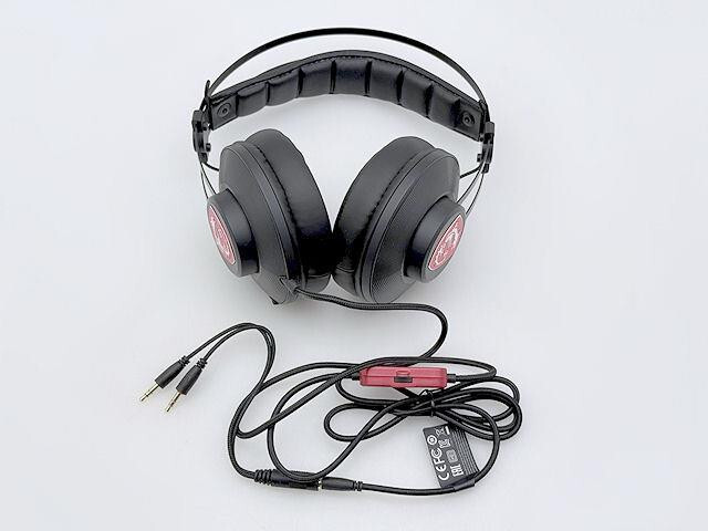 MSI Headphones H991 Gaming Headset with Built-In Microphone S37-21000A1-V33