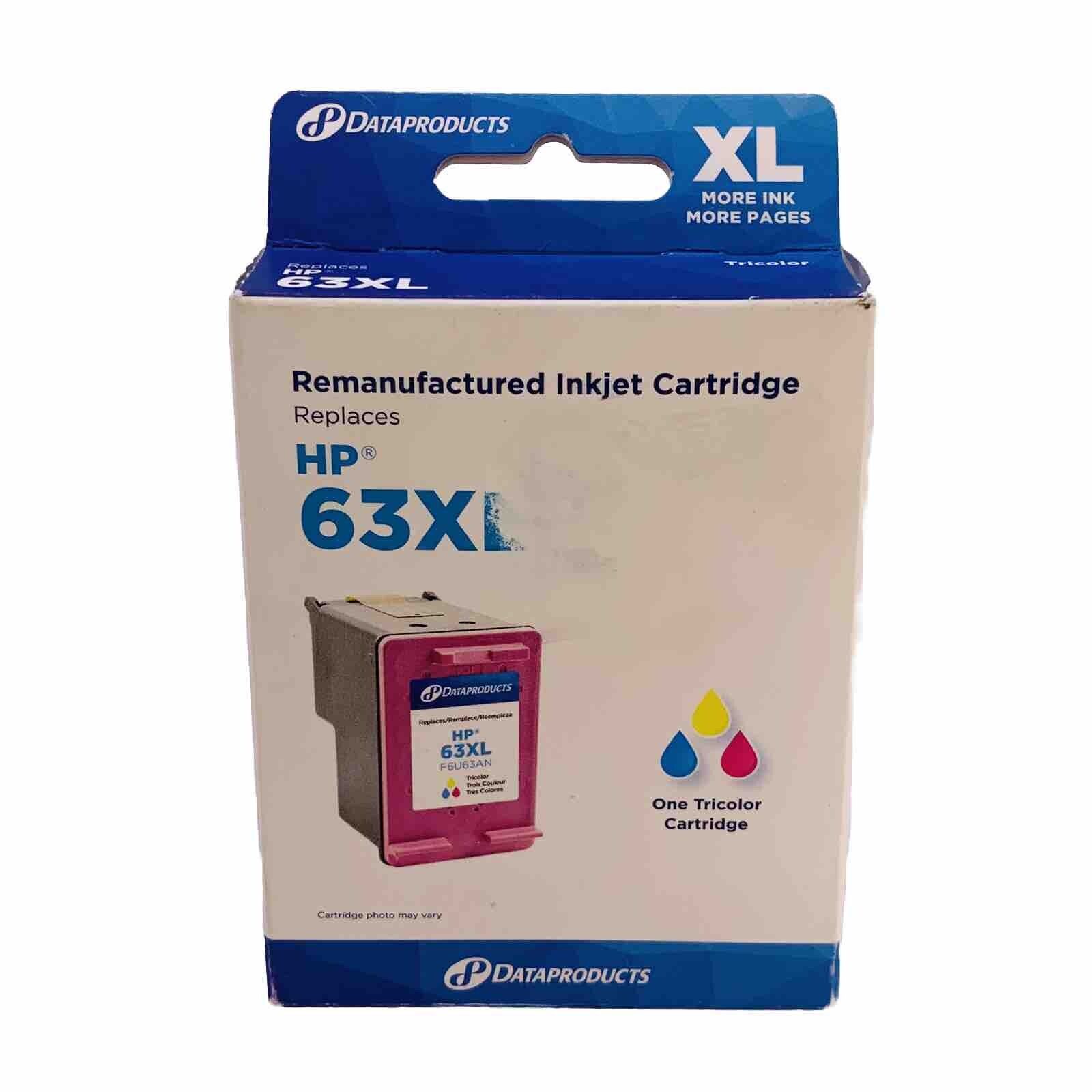 1 Pack Dataproducts HP 63XL Tricolor Ink Cartridge for OEM Model F6U63AN - New