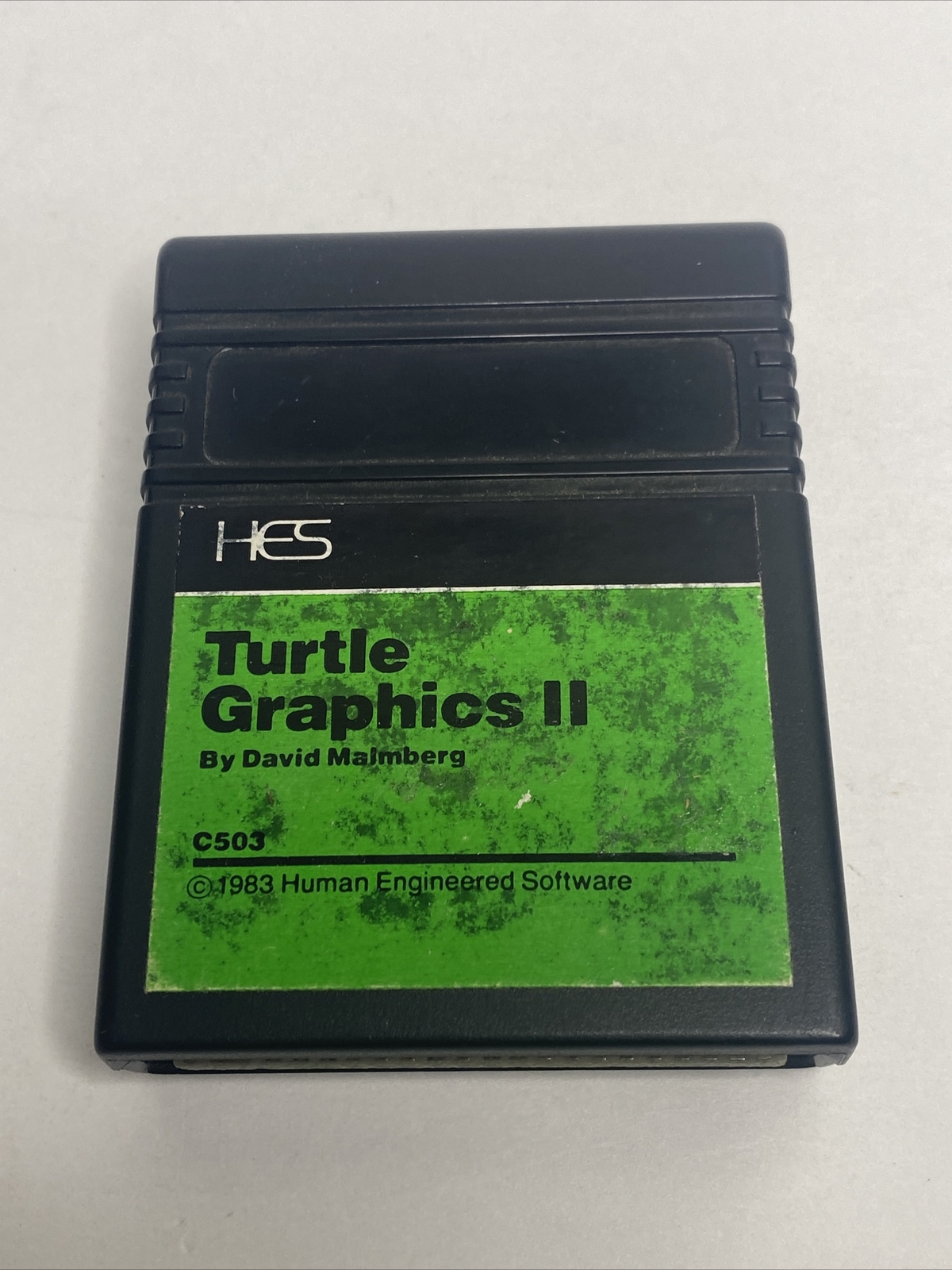 Turtle Graphics II Cartridge Commodore 64 - Untested As Is