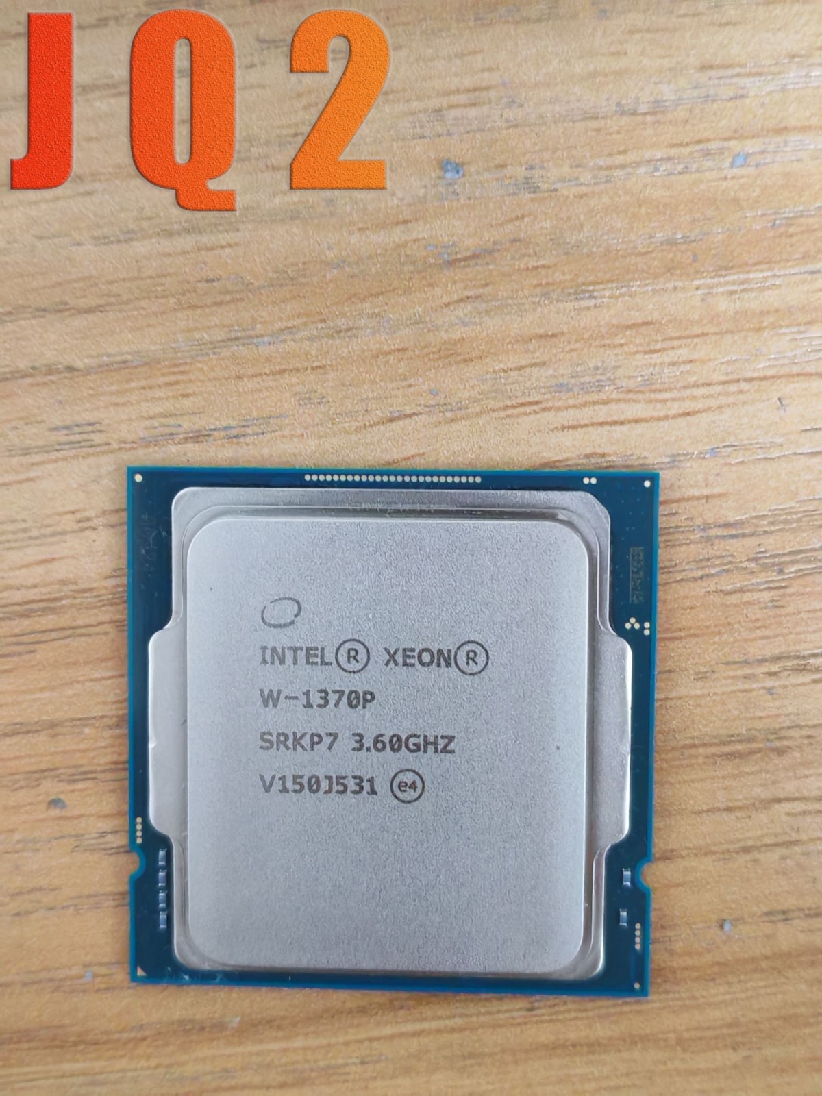 Intel Xeon W-1370P LGA-1200 Upgrade CPU processor 8Core 16T 3.6GHz 16MB Used
