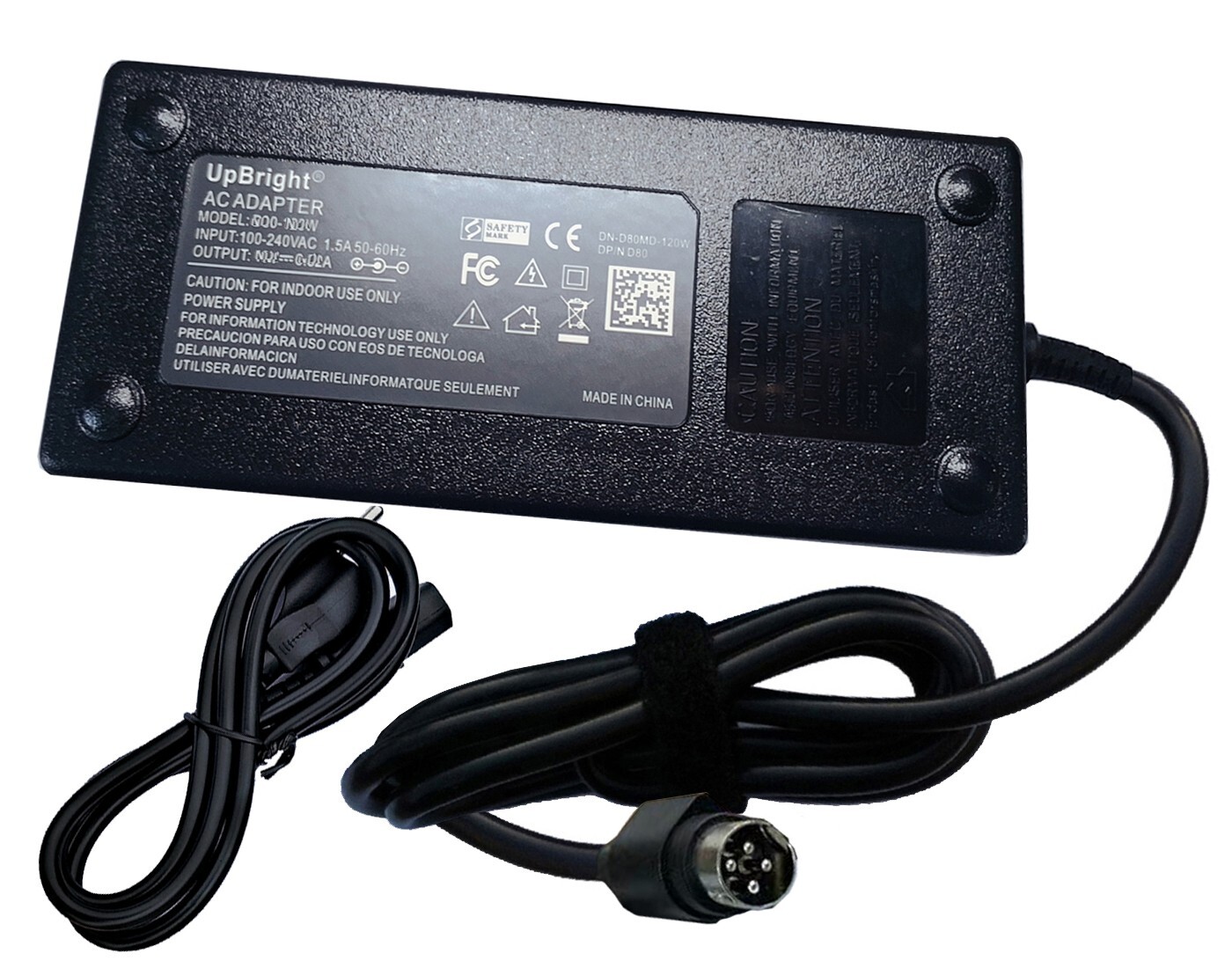 4-Pin AC Adapter For Philips Respironics 1113605 Simplygo Mini Portable Oxygen