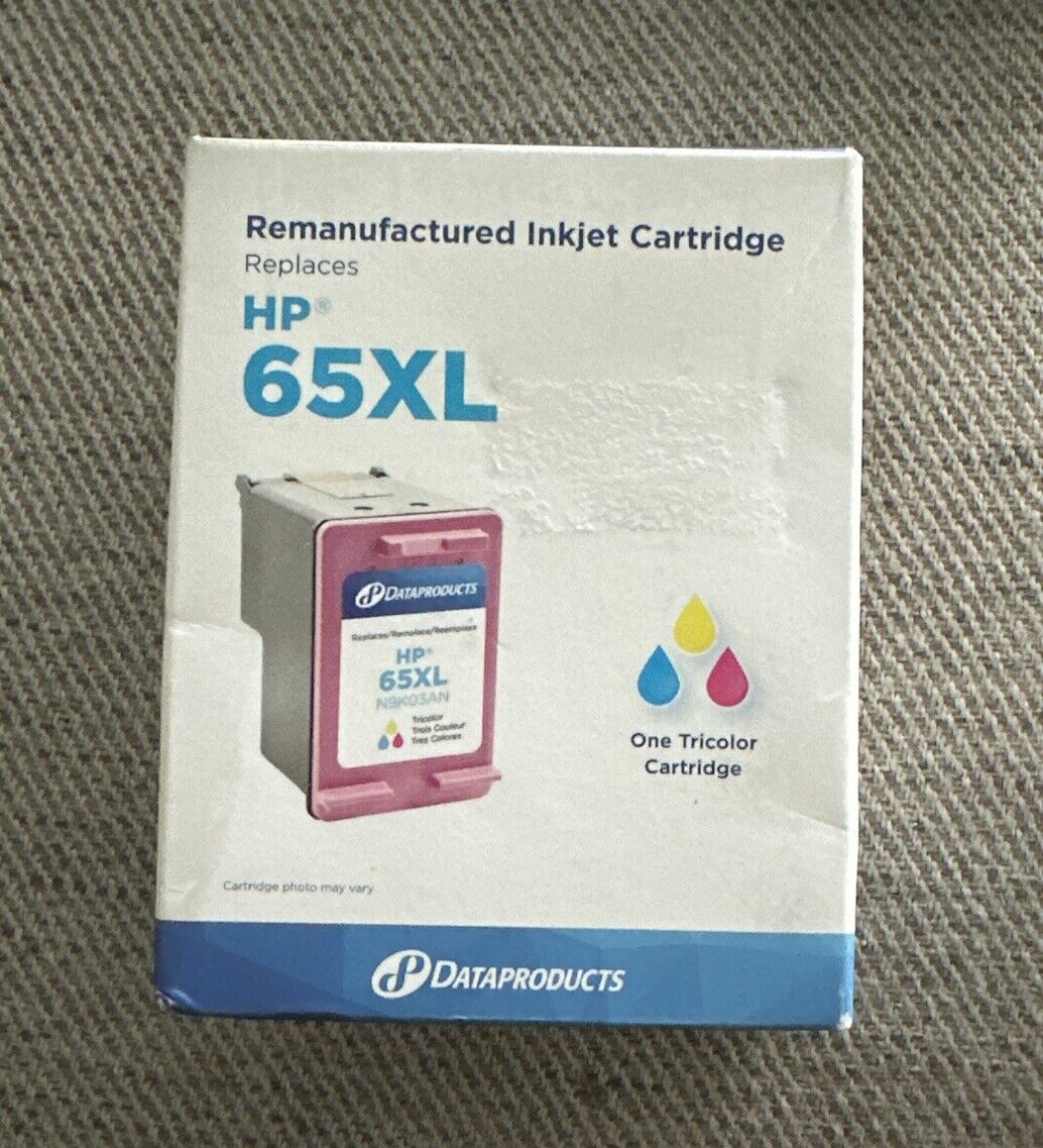 NEW Dataproducts Tri-Color XL High Yield Single Ink Cartridge- for HP 63XL Ink