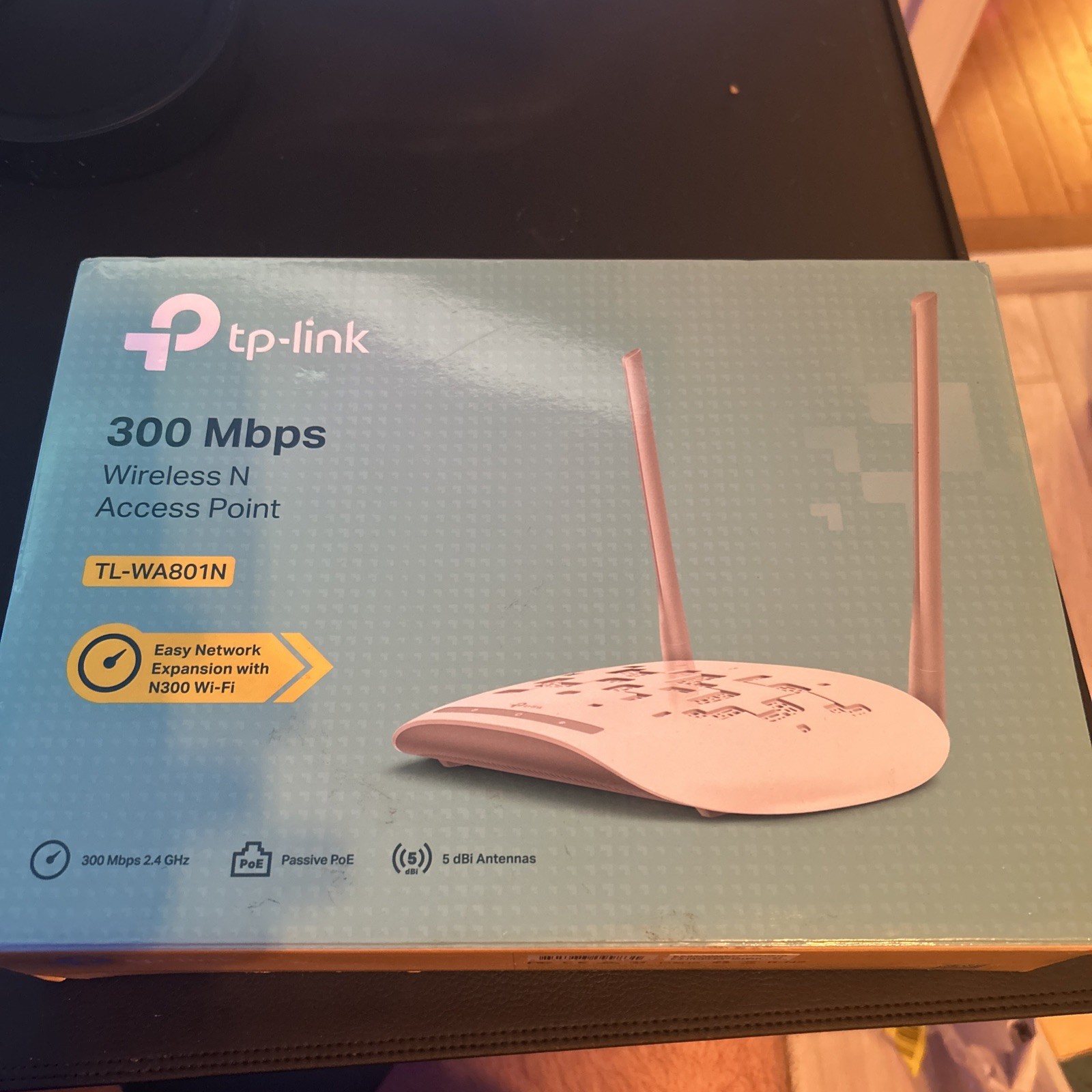 TP-Link TL-WA801N WiFi Access Point 2.4GHz 300Mbps with PoE & 2 Antennas