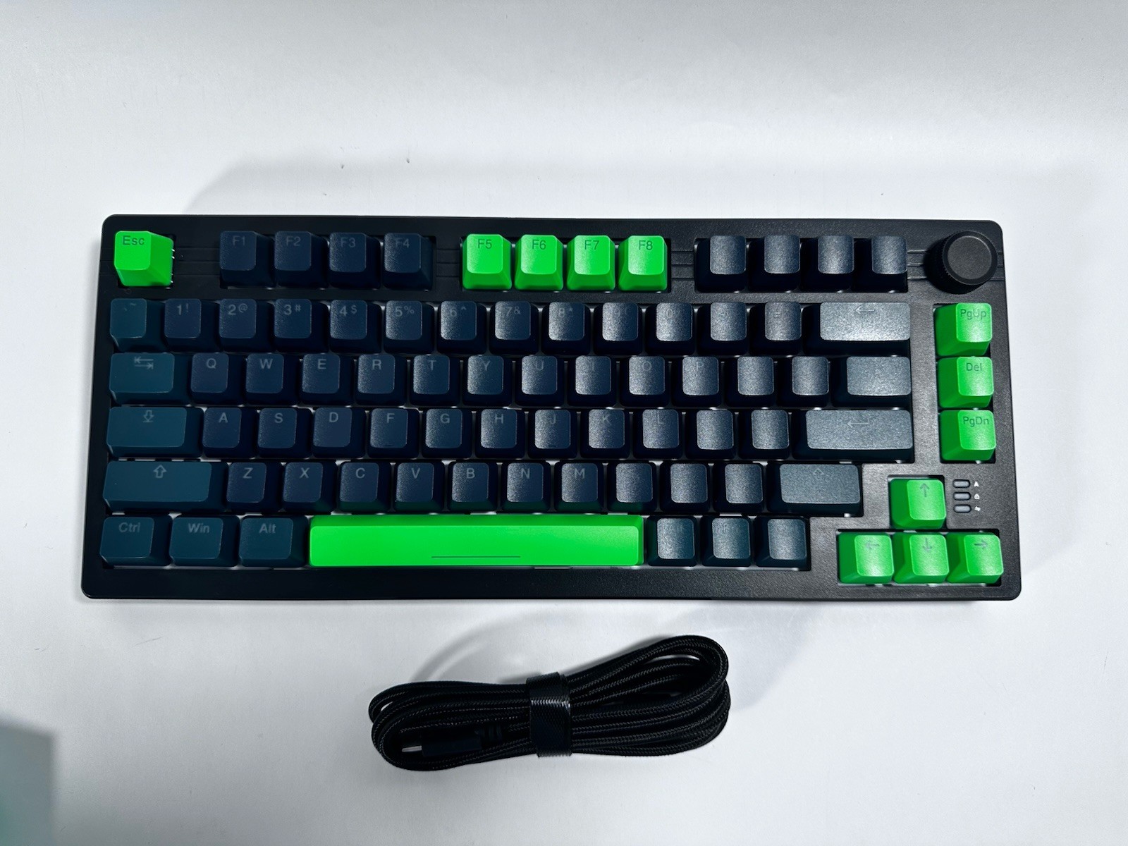 K148 GameStop 75% TKL Hot Swappable Mechanical Keyboard RGB Black- OPEN BOX