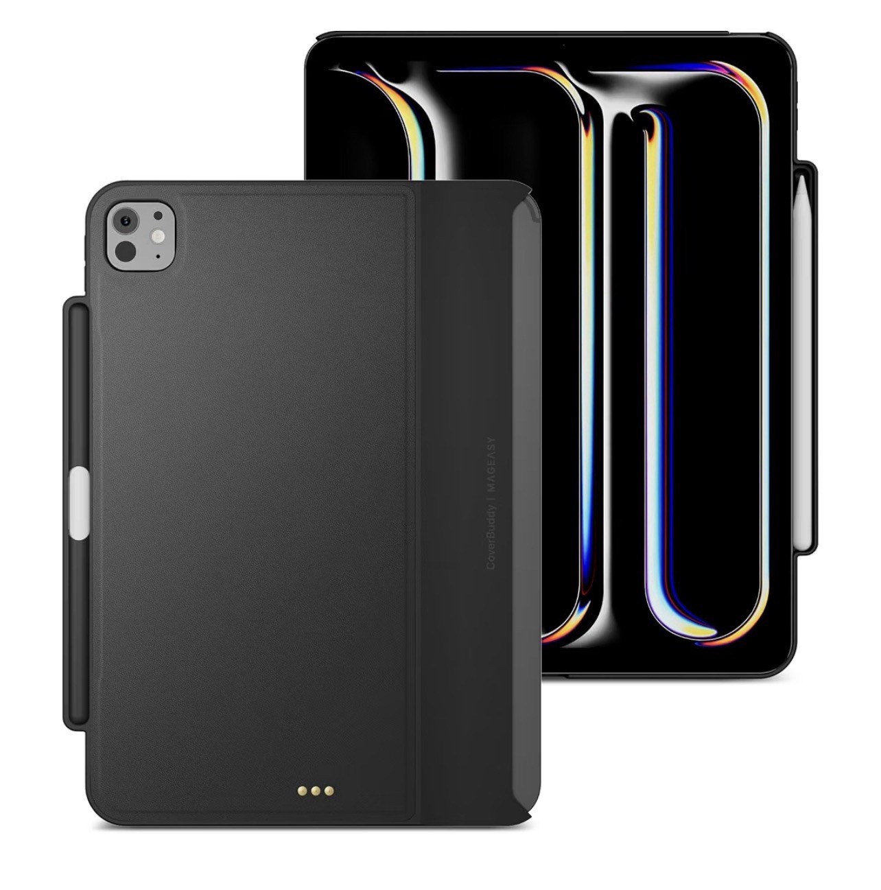 MAGEASY CoverBuddy Case iPad Pro 11 M4 M5 Magic Keyboard Black Open Box