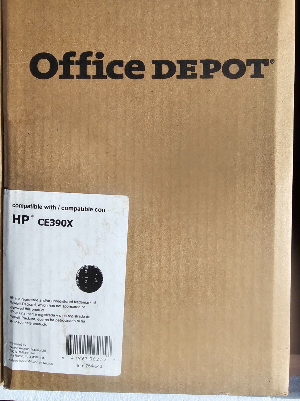 Office Depot Remanufactured HP CE390X