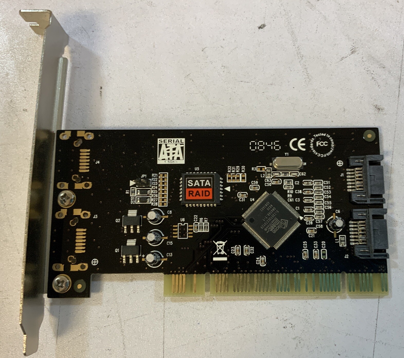 Syba SY-VIA-150R PCI IDE SATA RAID Controller-Q6G