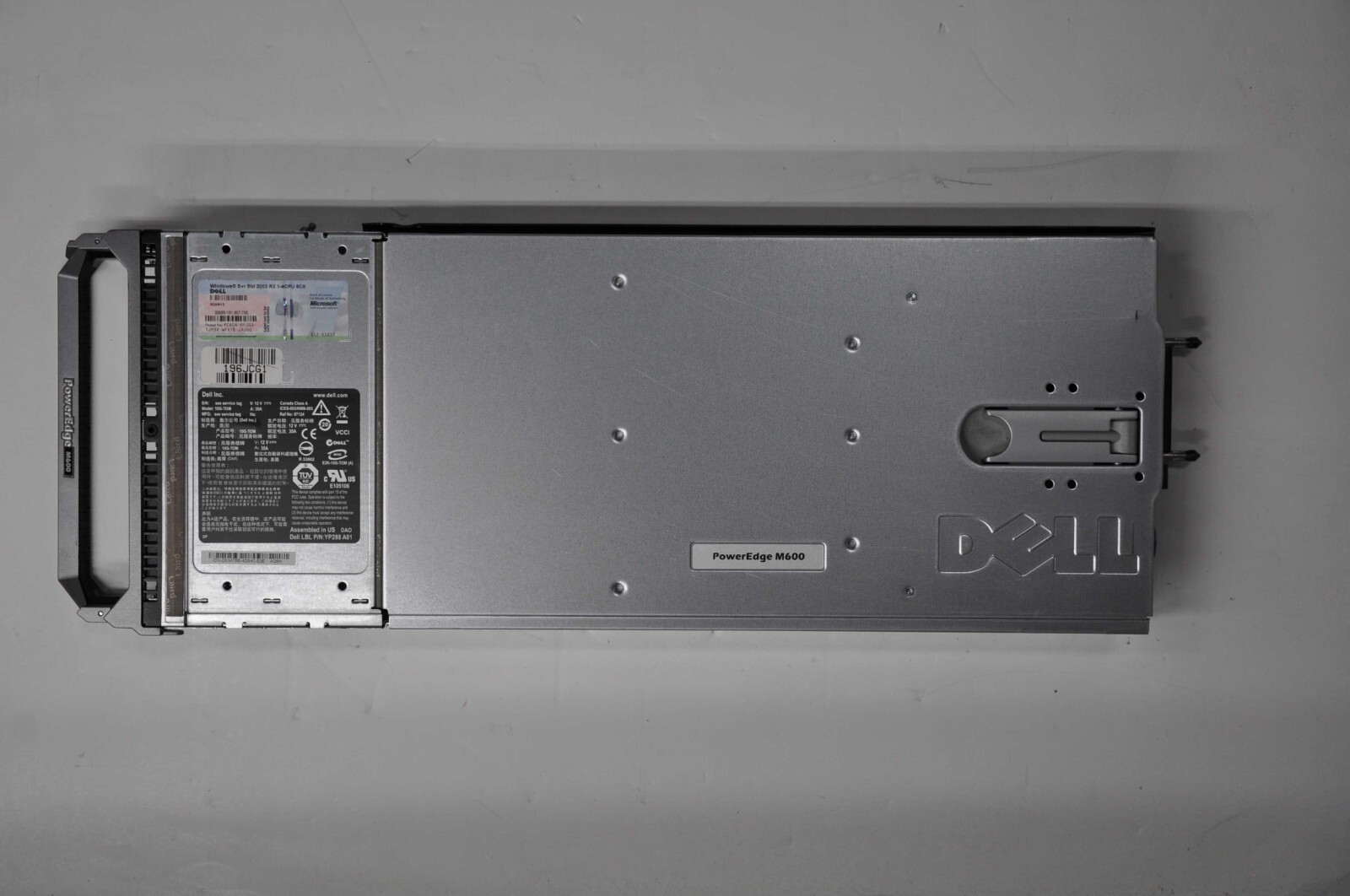 DELL  PowerEdge M600 Blade Dual Xeon E5405 4GB, Windows SRV 2003 XM755
