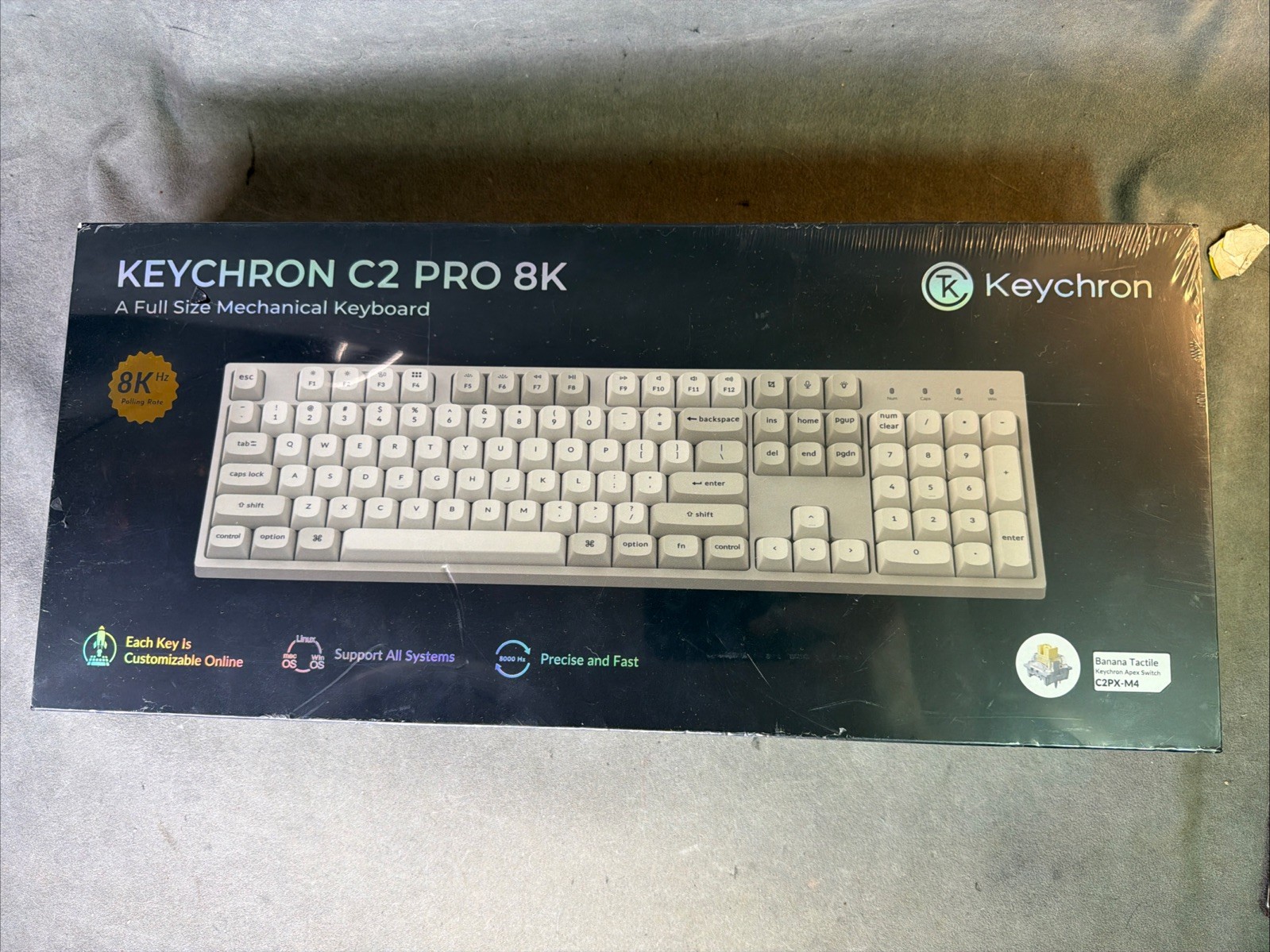 Keychron C2 Pro 8K Full Size Mechanical Keyboard