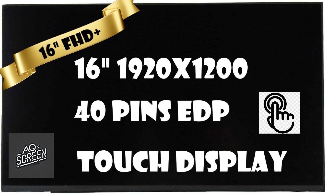 Dell 16 DC16250 16" FHD+ WUXGA LED LCD Touch Screen display replacement New