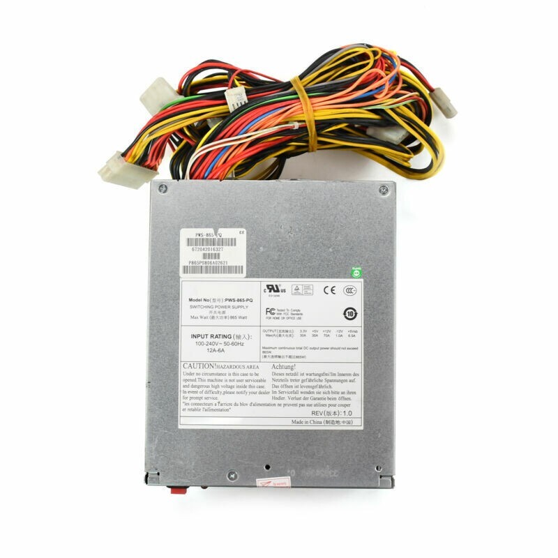 1PCS USED FOR Supermicro PWS-865-PQ 865W Tower Workstation / Server Power Supply