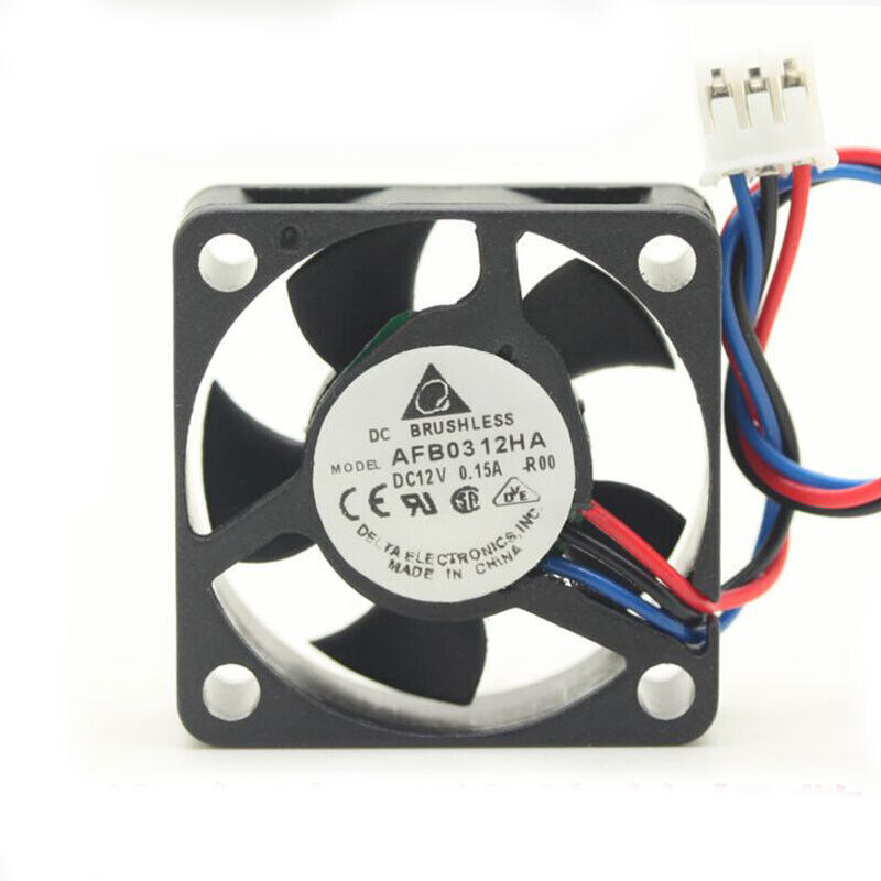 new Delta AFB0312HA 3010 12V 0.15A 3Wire Silent Notebook CPU Cooler Cooling Fan