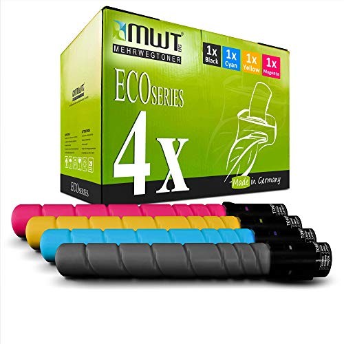 Eurotone 4x Ink Cartridge Compatible With Konica Minolta TN319 Multi-Color
