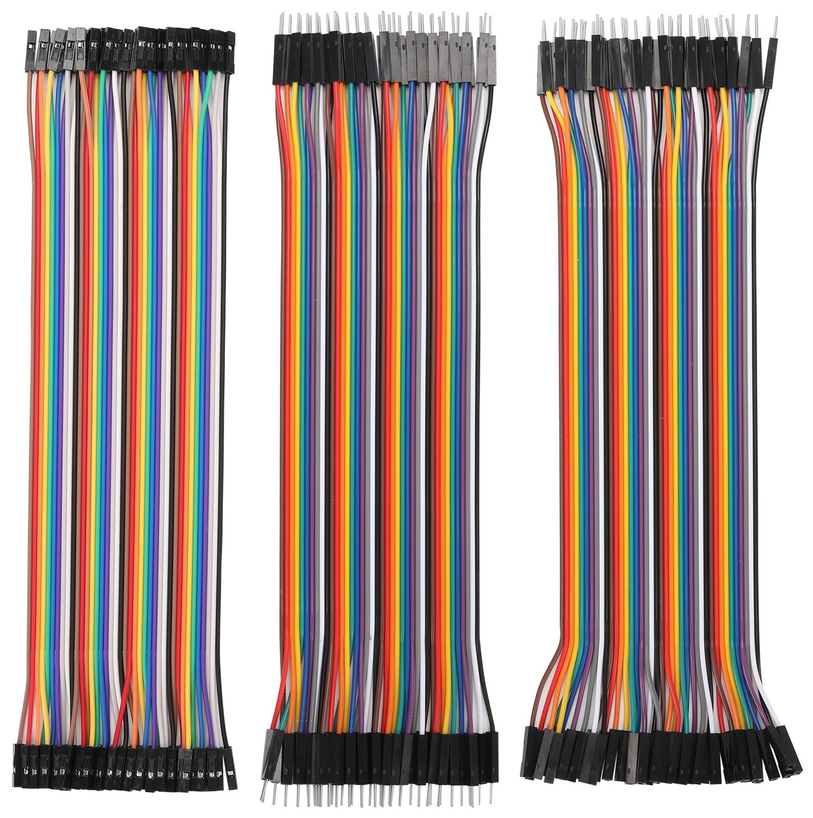 Breadboard Jumper Wires Compatible with for Arduino Raspberry Pi ESP32 Multic...
