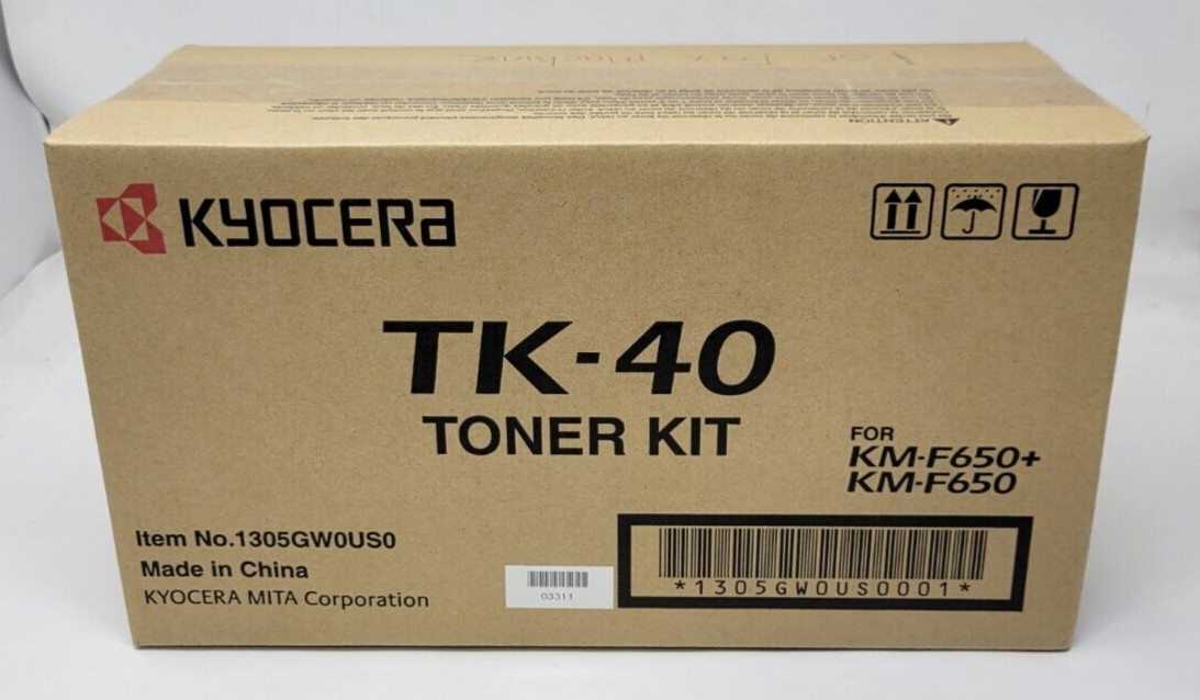 Kyocera TK-40 Toner Kit for KM-F650+ KM-F650