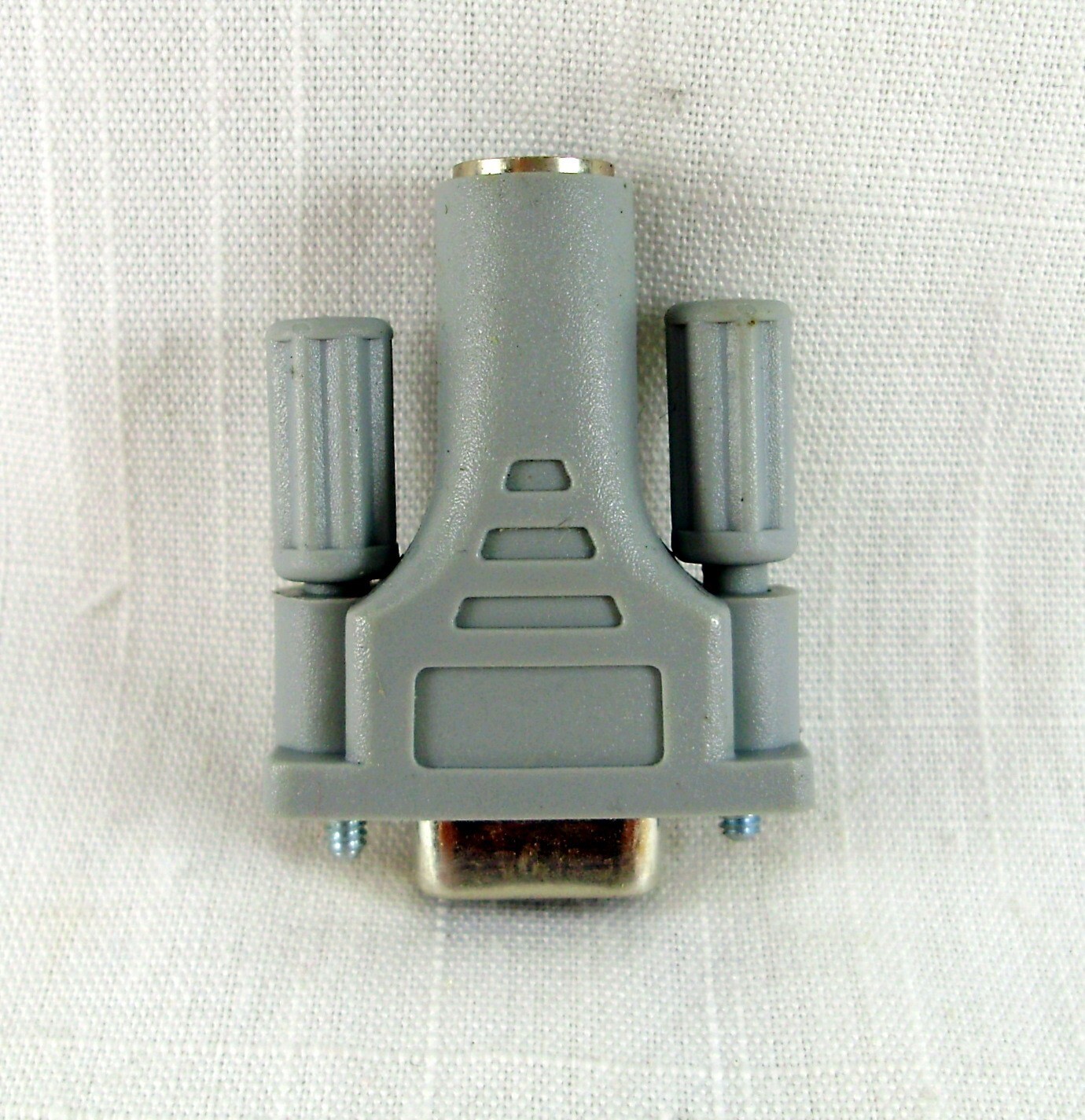 PS2F to DB9F Female Female Serial Mouse Adapter Gender Screw down posts NEW NIB