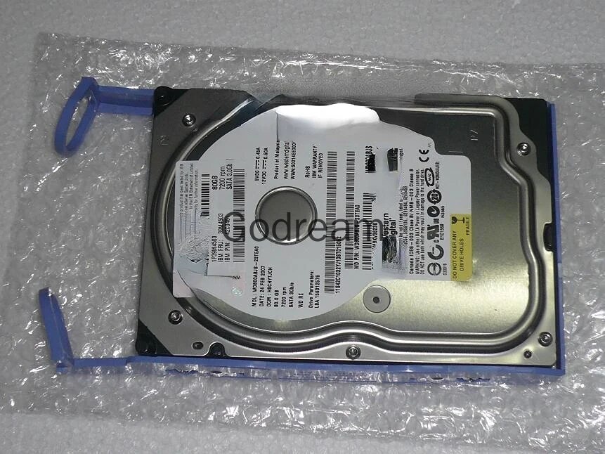 For IBM 80G 7.2K SATA 3.0 server hard disk 39M4500 39M4503 42C0461