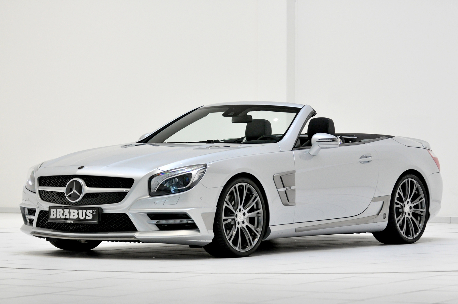 Cars 2013 brabus mercedes sl class Desk Mat Stitched