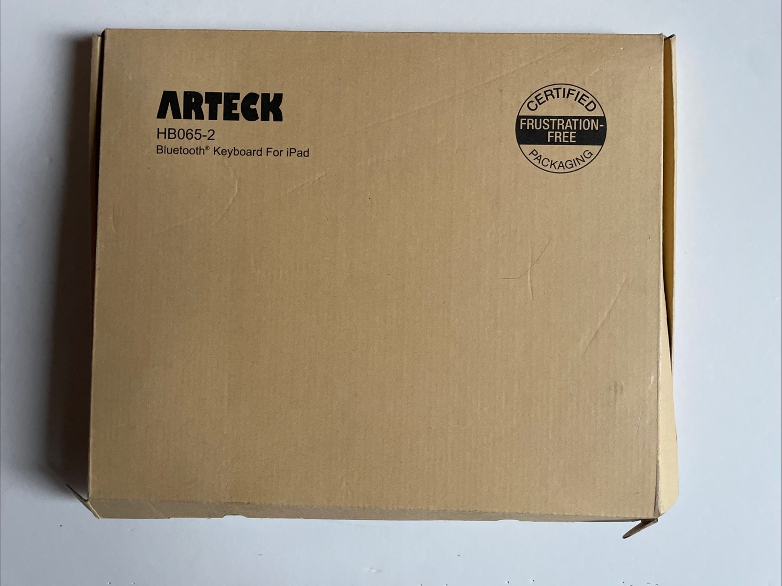 Arteck Bluetooth Wireless Keyboard For iPad Air Thin Portable HB065-2 Silver