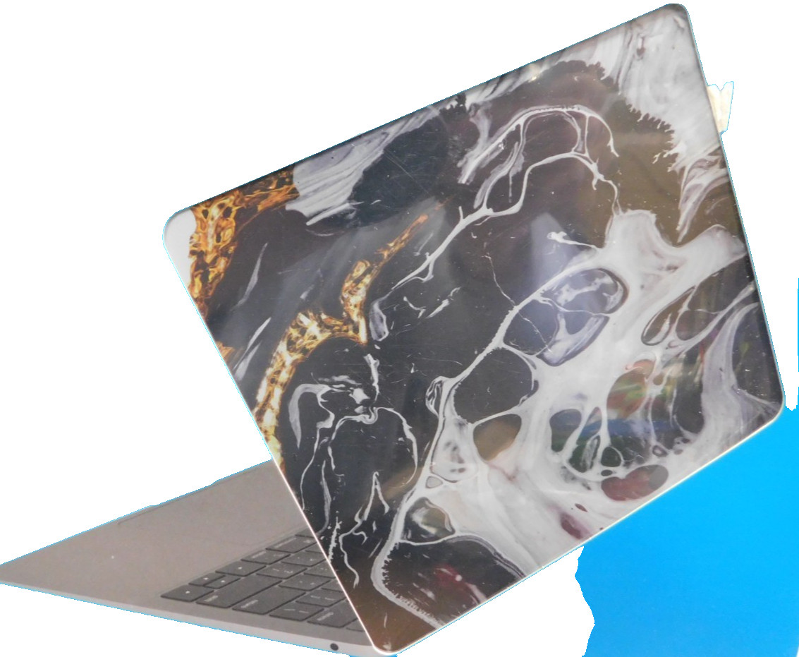 Digital Basics Exoshield Clipcase for 13" MacBook Air -White Marble