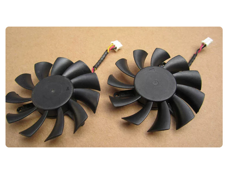 For MSI Diameter 5.5cm Hole Spacing 4.0cm Graphics Card Fan PLD06010S12L