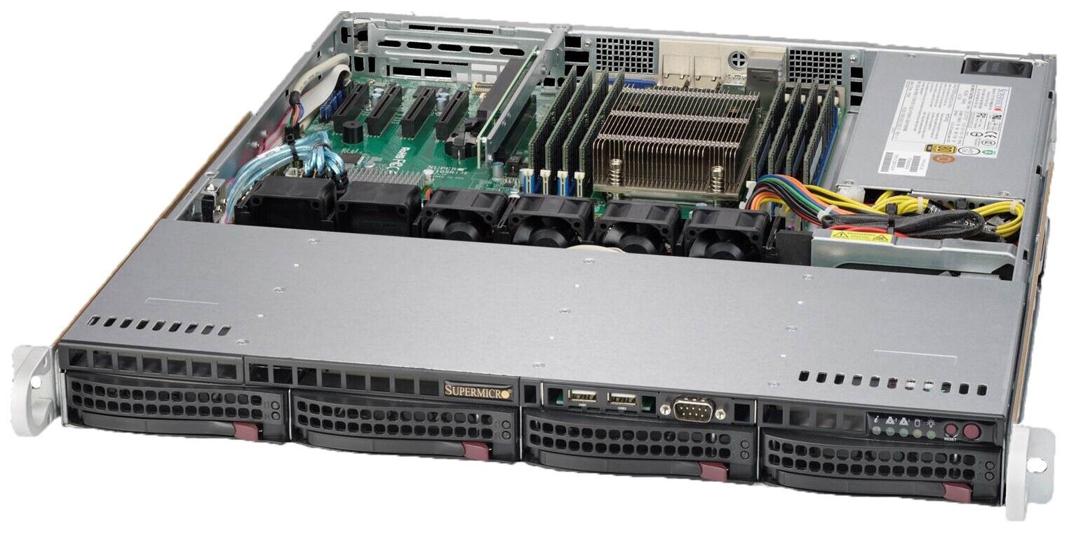 Supermicro SYS-5018D-MTRF 1U Short-Depth Barebones Server, NEW IN STOCK 5 Yr Wty