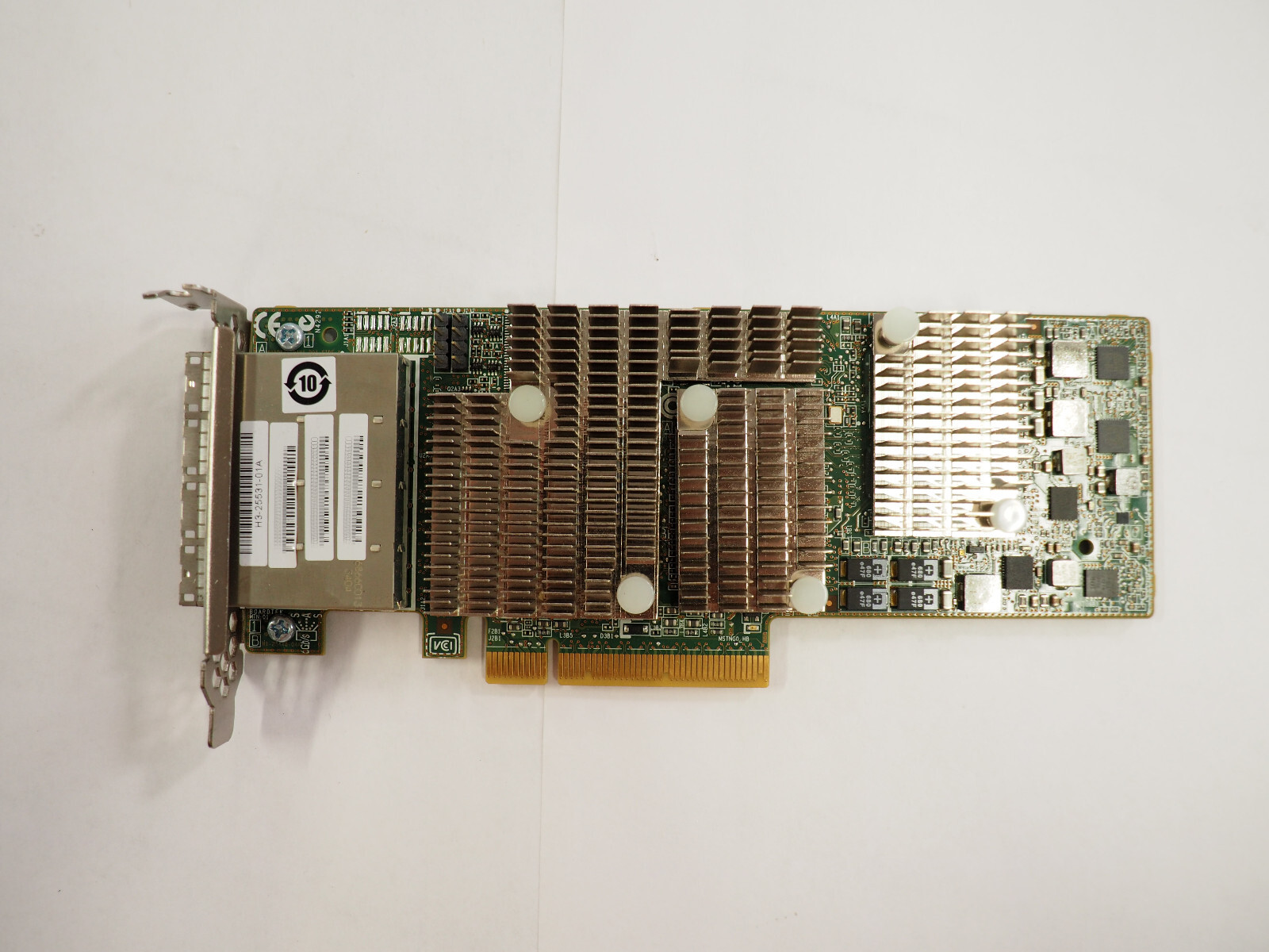 LSI Logic 9206-16E H3-25531-01A SAS Quad Port PCle Low Profile Controller Card