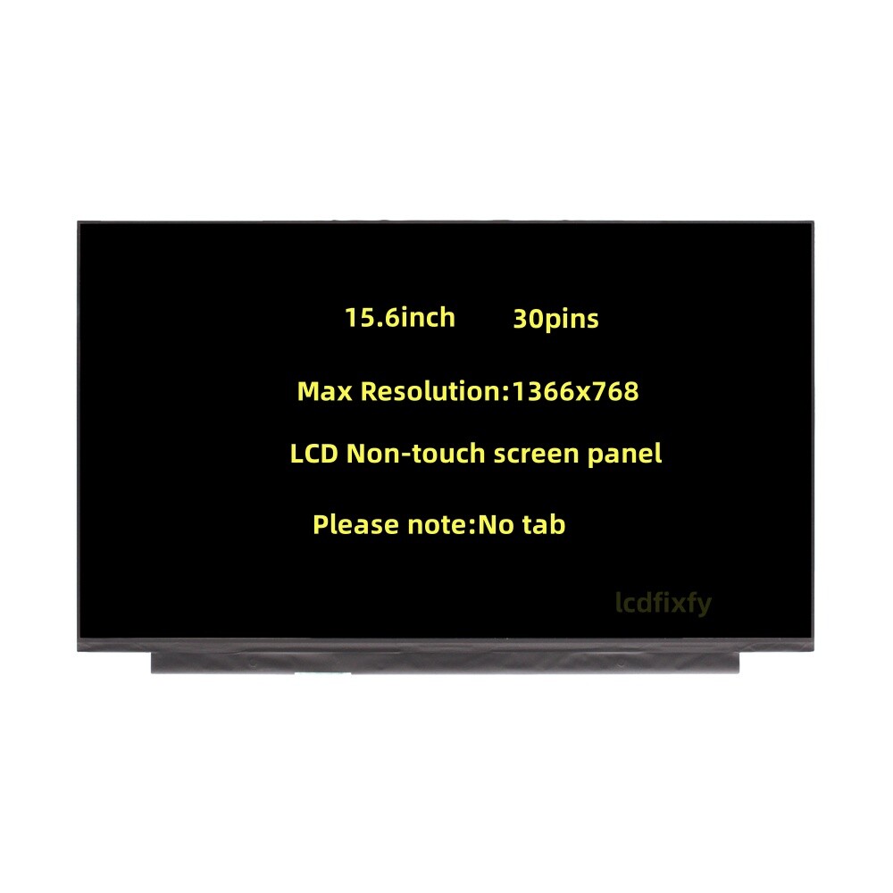 For NT156WHM-N30 Non-Touch Led Lcd Screen 15.6"HD 1366x768 30 Pin 
