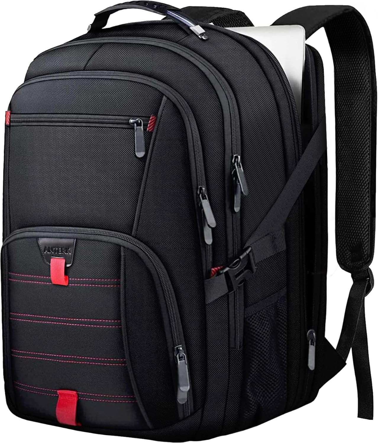 Extra Large Travel Laptop Backpack, 17.3 Inch Carry on 17 inch, Black