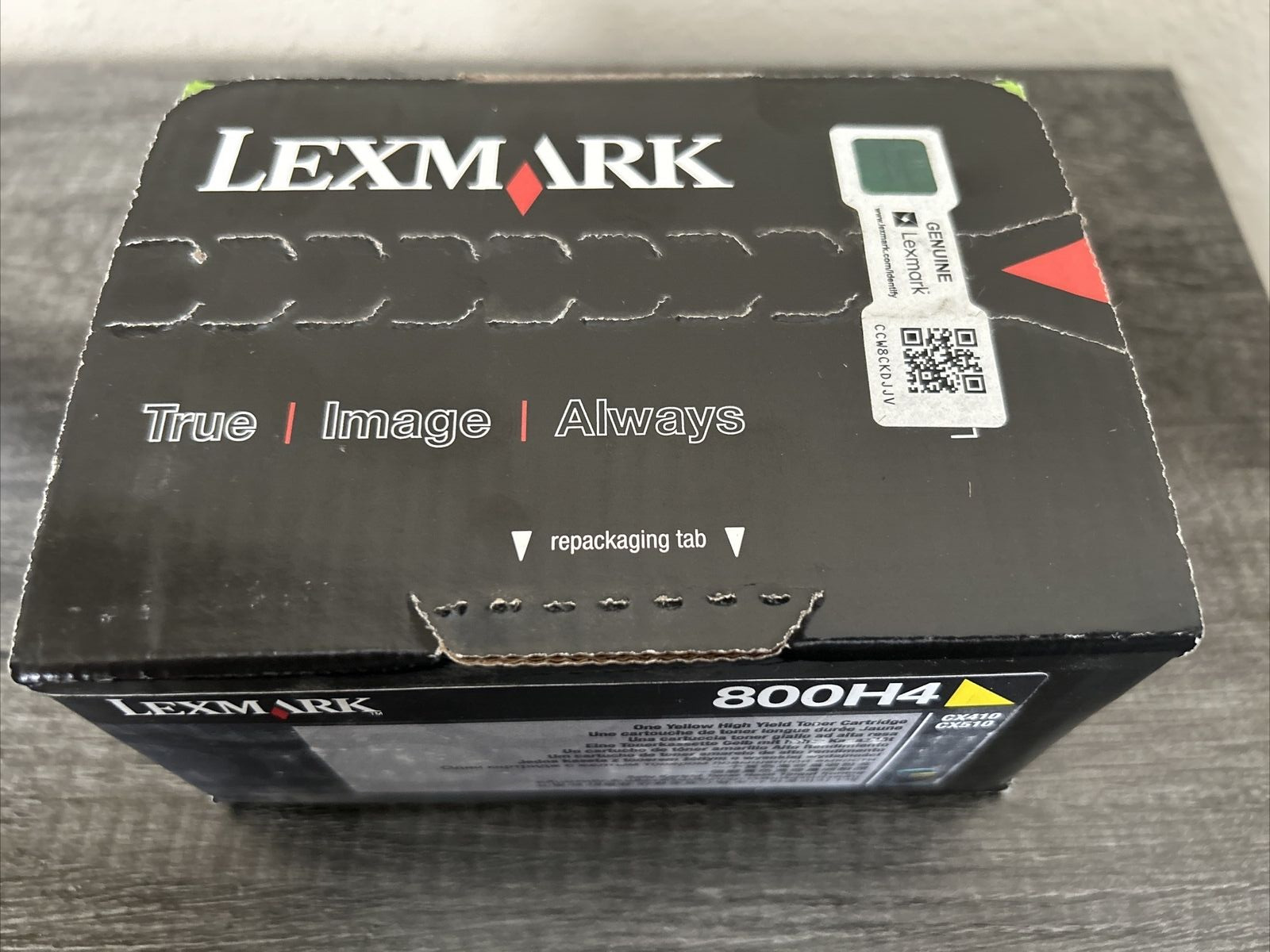 LEXMARK 800H4 Yellow High Yield Toner - Compatible with Lexmark CX410 and CX510