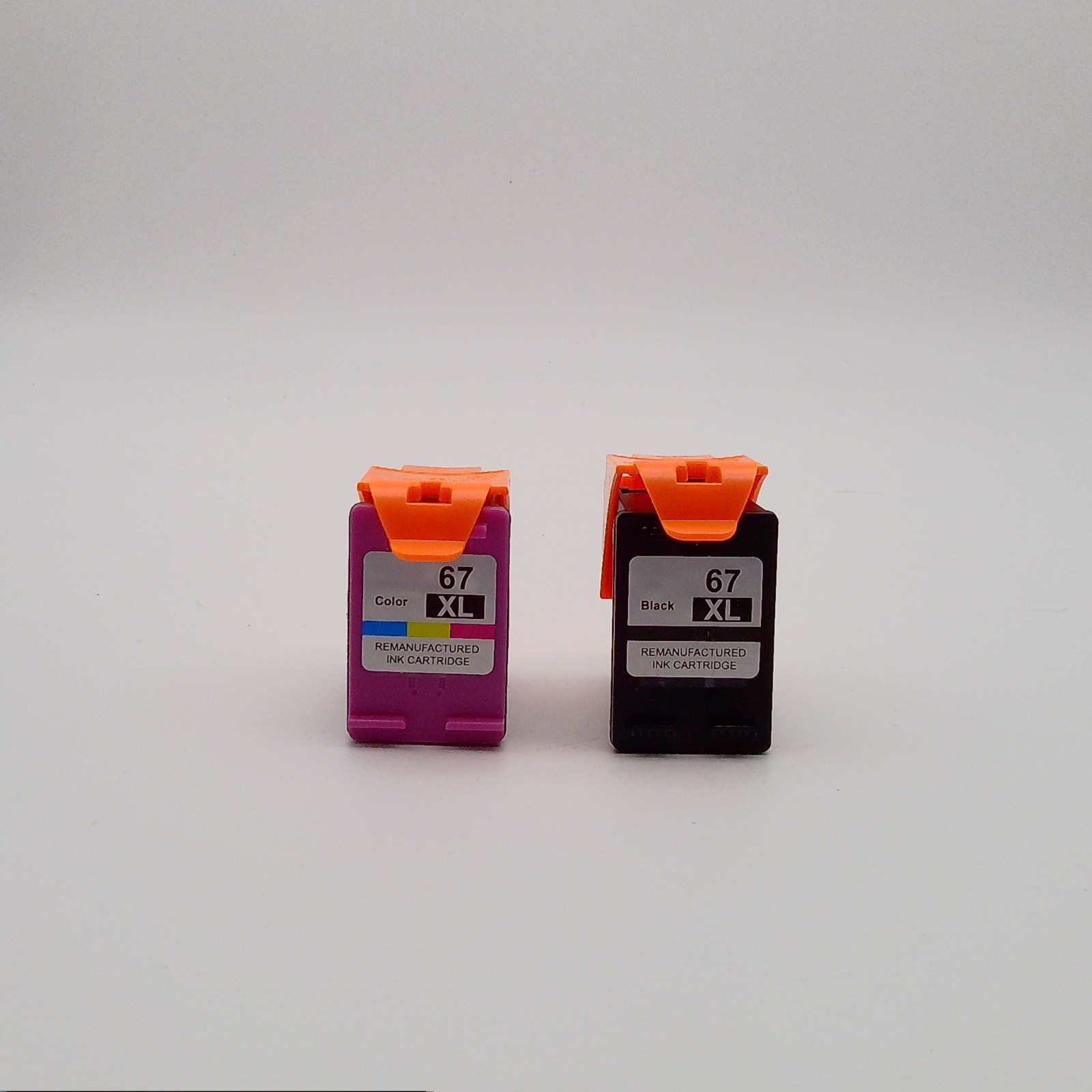 2PK 67XL Ink Cartridge for HP 67 Deskjet 2852e 2855e 4152 4155 Black & Tri Color