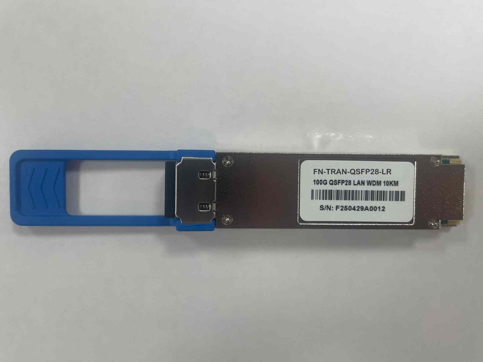 FN-TRAN-QSFP28-LR for Fortinet 100GBASE-LR4 QSFP28 1310nm 10km LC Transceiver