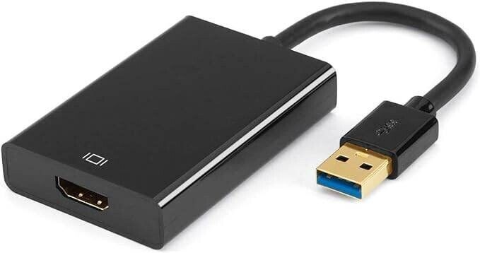 Adaptador USB 3.0 a HDMI con DisplayLink, compatible con adaptador de gráficos.