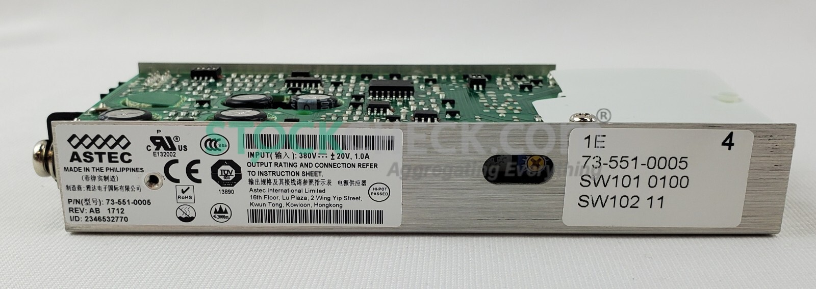 Astec 73-551-0005 Power Supply