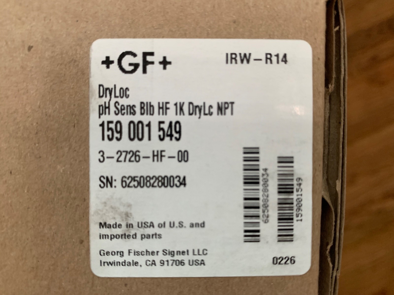 32726HF00 Electrode Sensor Probe 3-2726-HF-00 1PCS New