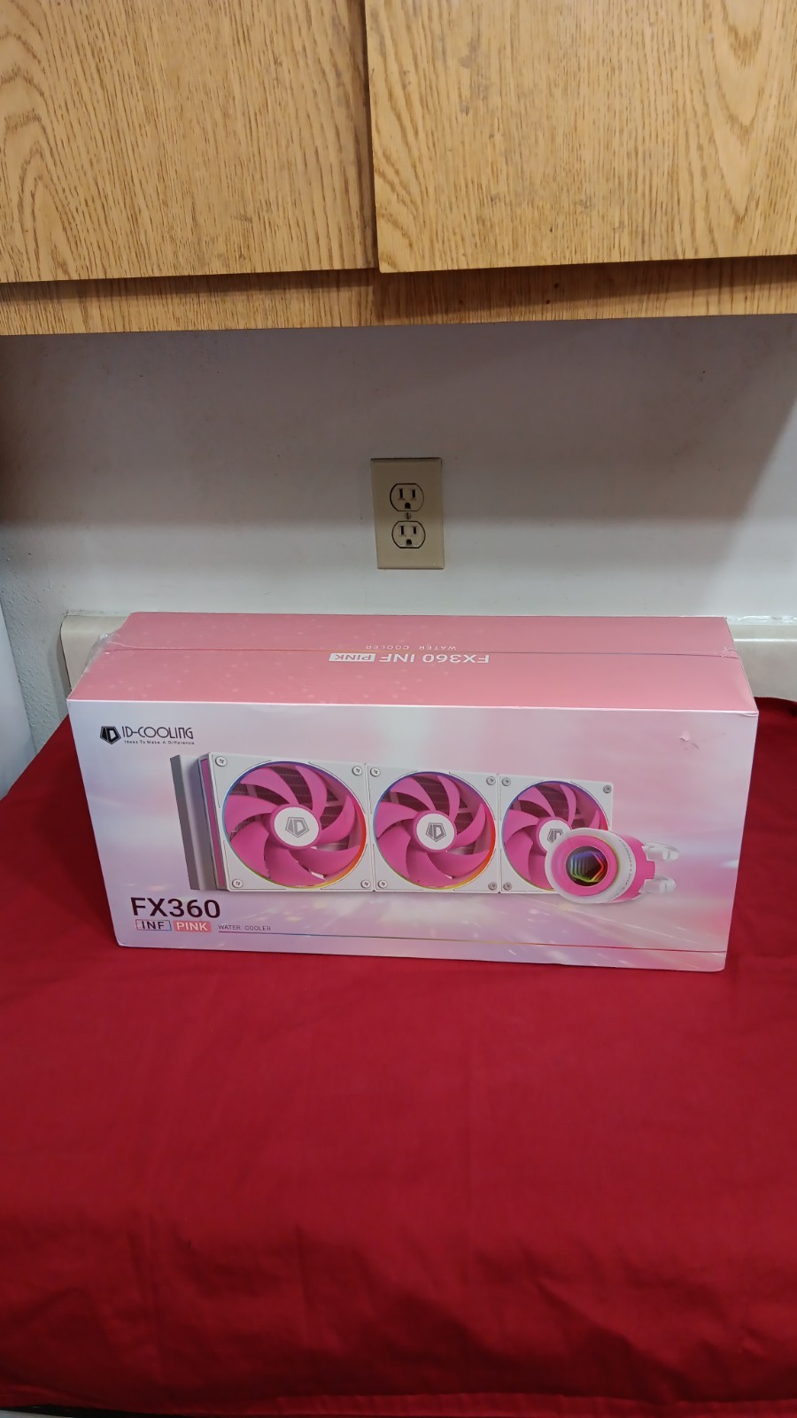 ID-COOLING FX360-INF-PINK CPU Water Cooler 5V Addressable RGB AIO Cooler