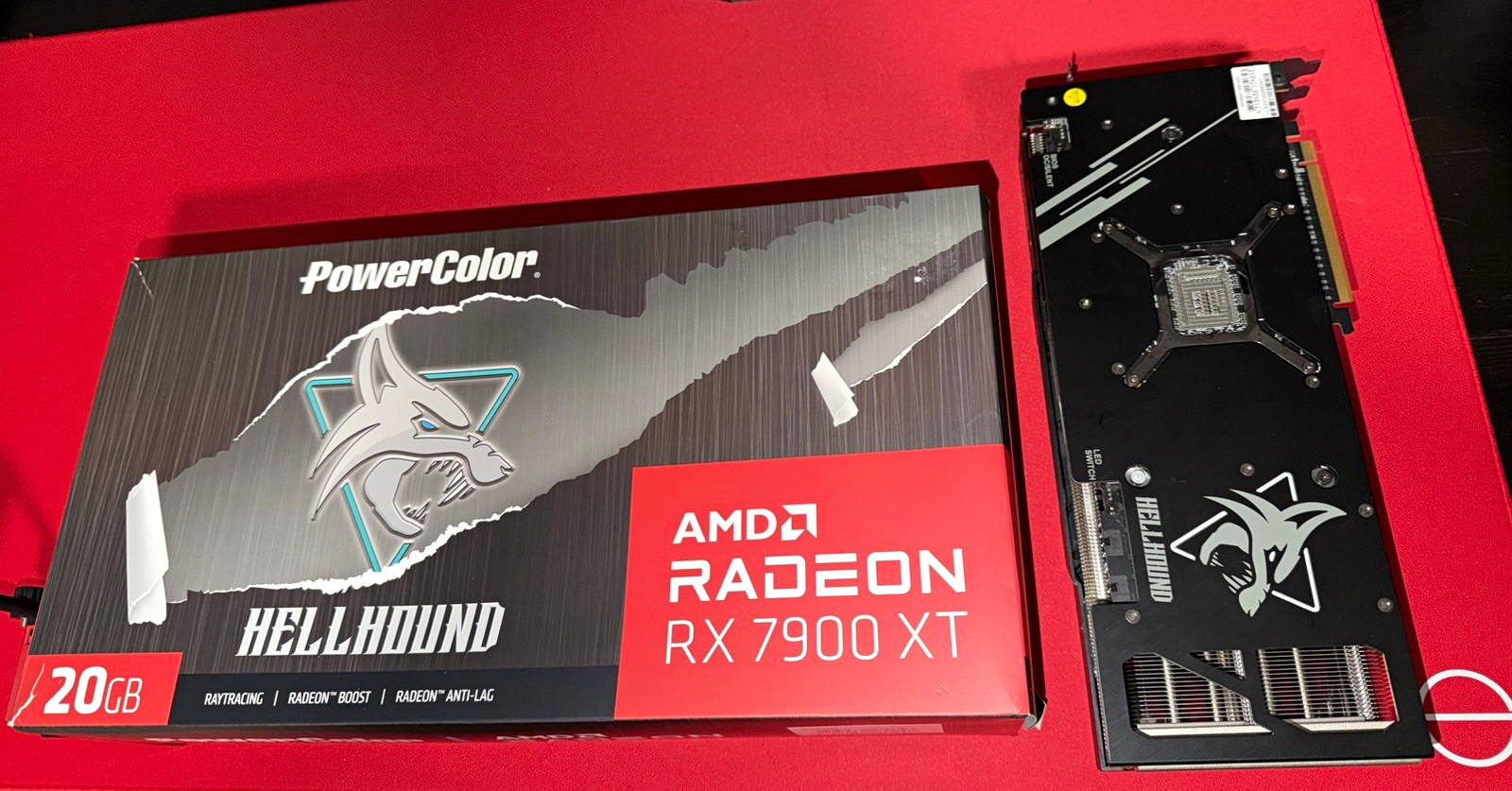 PowerColor Hellhound AMD Radeon RX 7900 XT 20GB GDDR6 LED Graphics Card