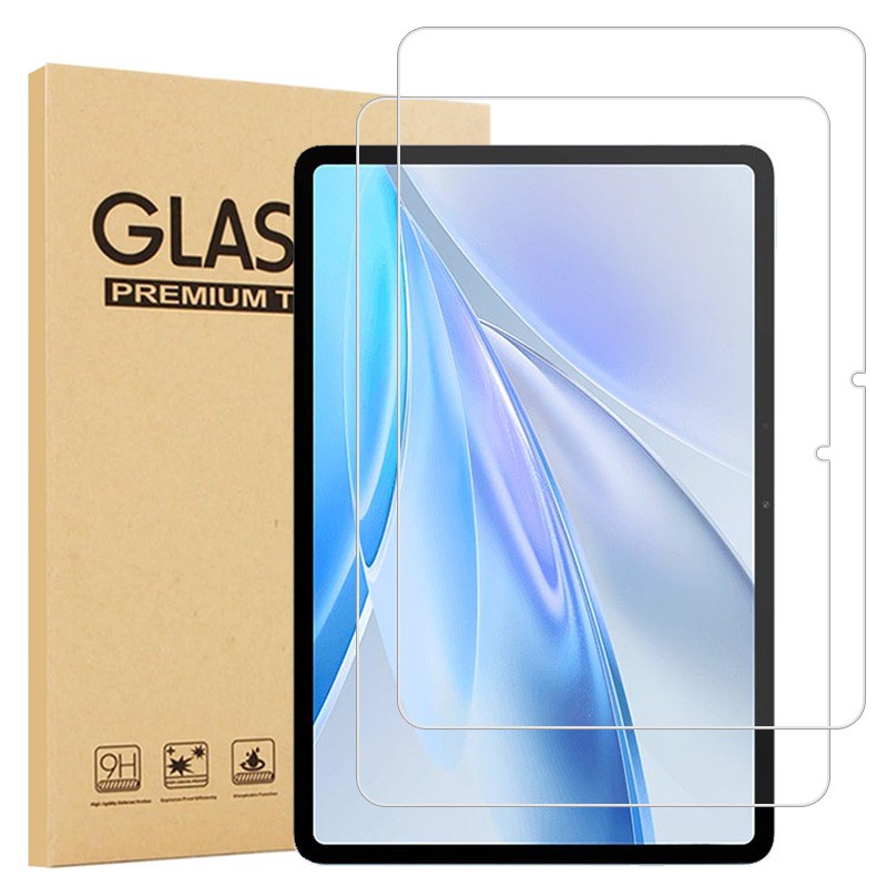 2PCS For Vivo Pad SE 12.3 inch Tempered Glass Screen Protector HD Arcuate Film