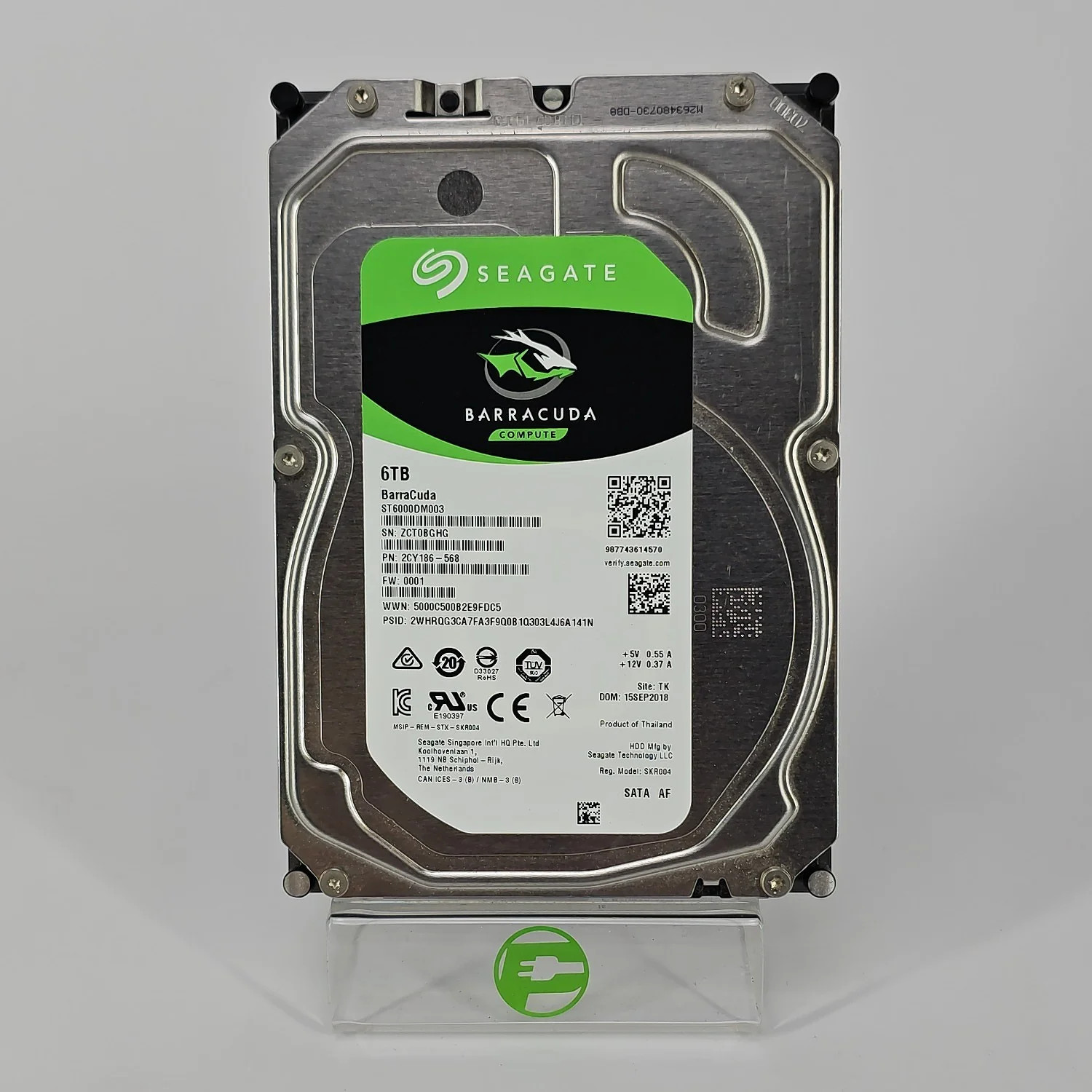 Seagate 3.5" Barracuda 6TB SATA III 6Gbps HDD ST6000DM003