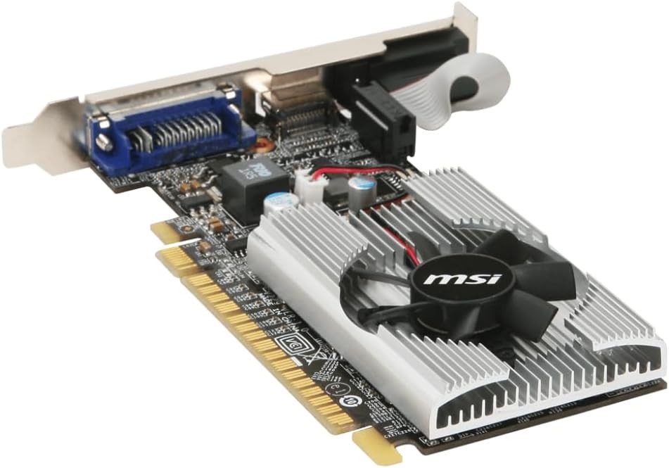 MSI N210-MD1G/D3 GeForce 210 Graphic Card 1 GB GDDR3 Low Profile NEW IN OPEN BOX