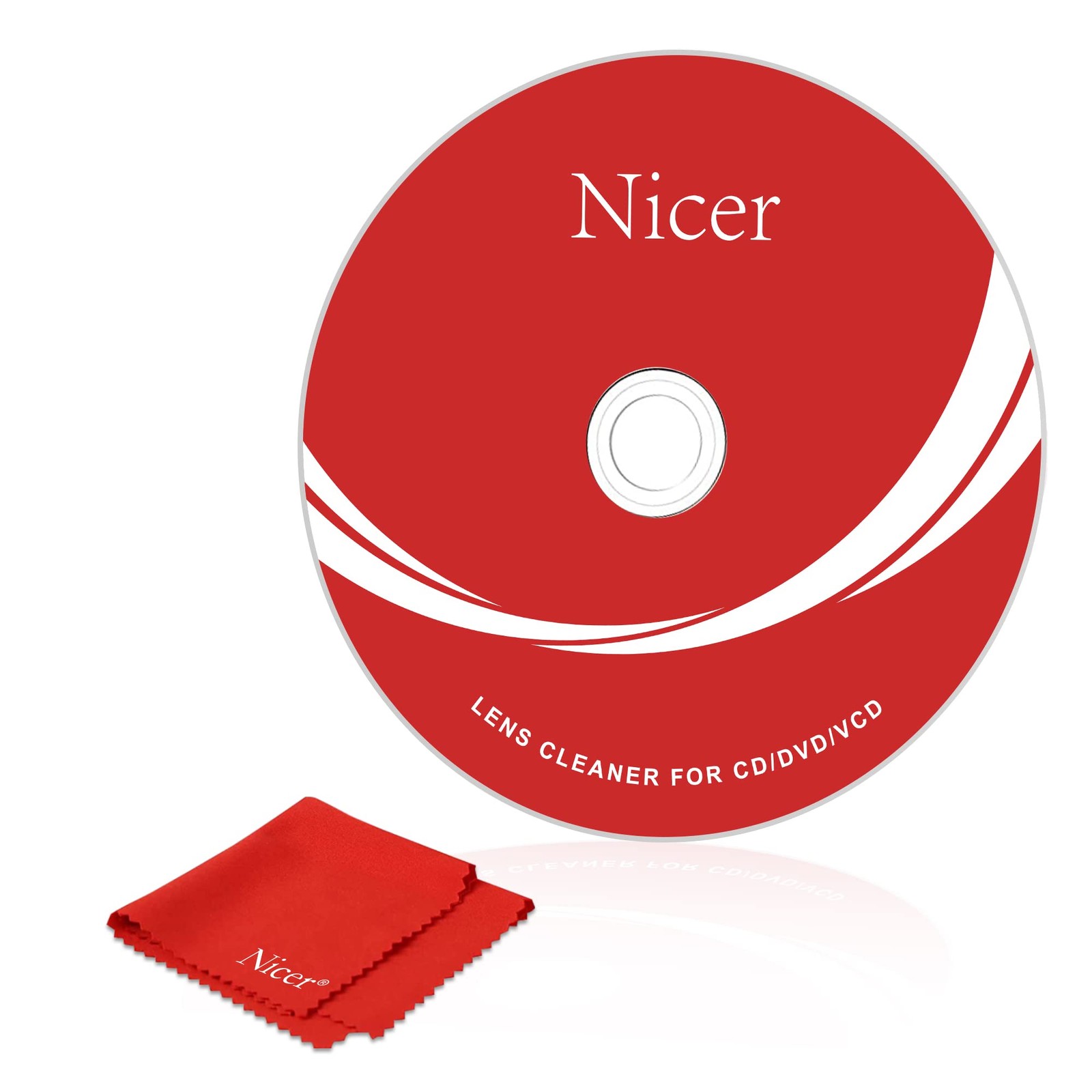 Nicer CD/VCD/DVD Player Cleaner Kit, Laser Lens Cleaning Disc,NS-1 NSCD-01