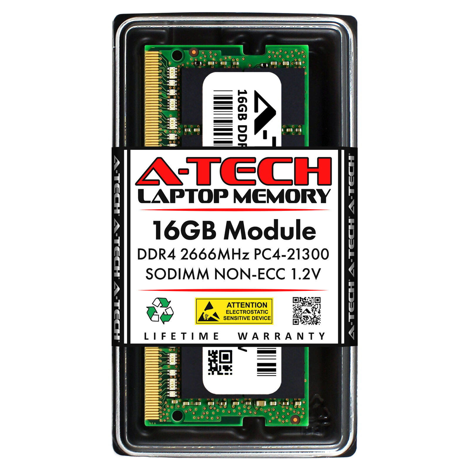 16GB DDR4-2666 Fujitsu LIFEBOOK E5410 U729X U7310 U7510 A579/A A579/B Memory RAM