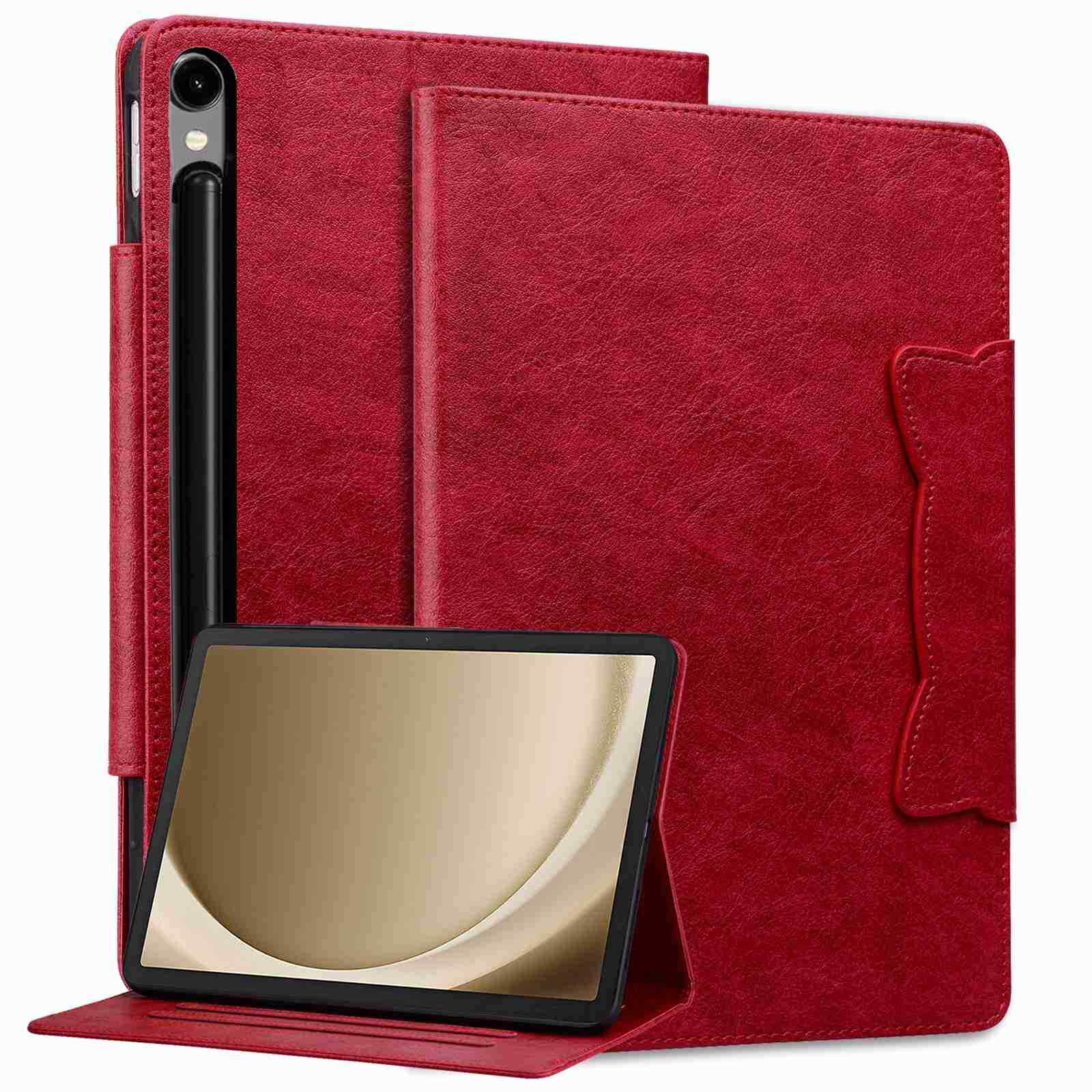 For Samsung Tab S10 FE+ Shockproof PU Leather Wallet Stand Pen Holder Case Cover