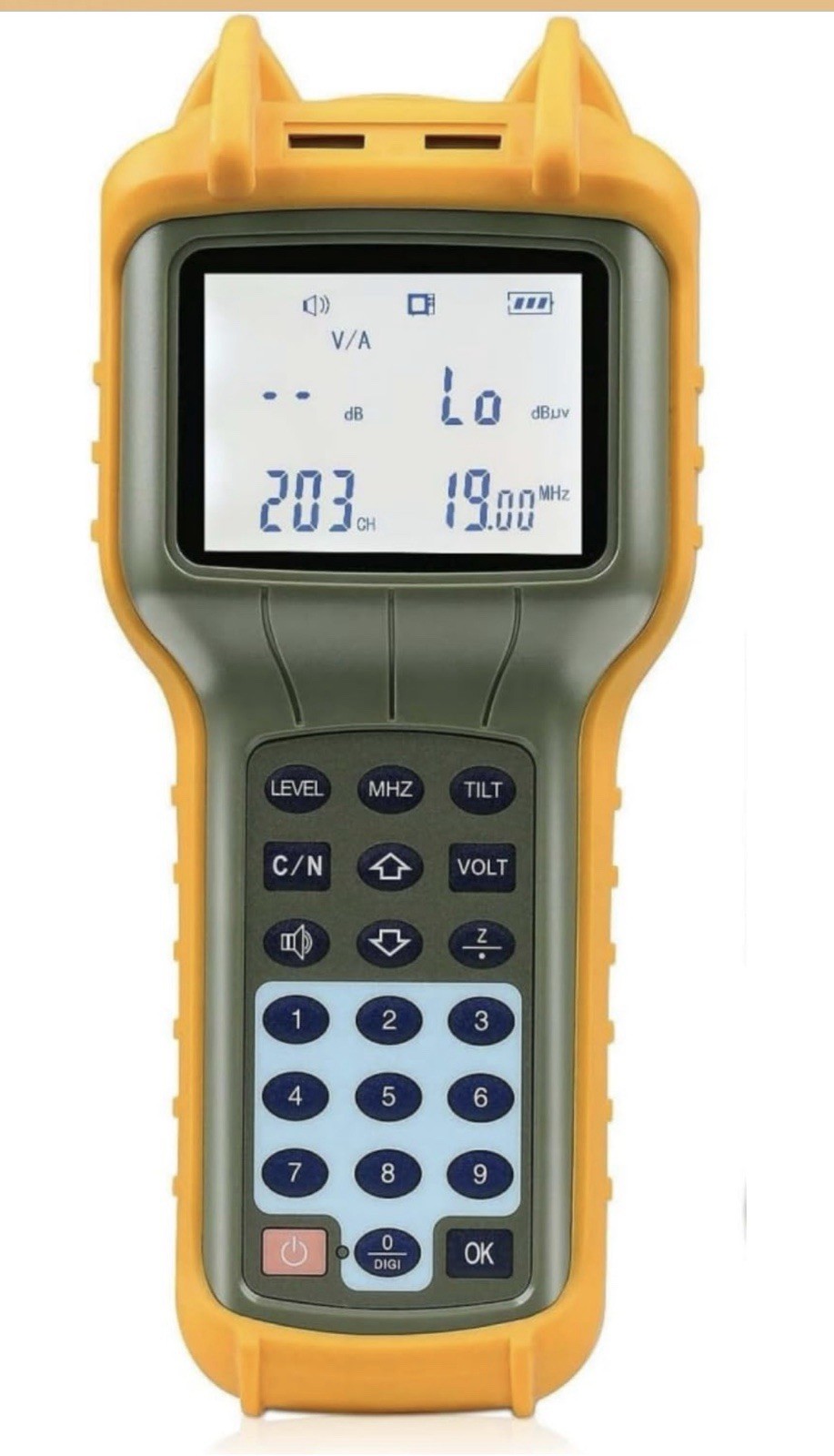 RY S110 Pro CATV Cable Tester - 47-870 MHz Coax Cable Tester Tracer Coaxial Wire