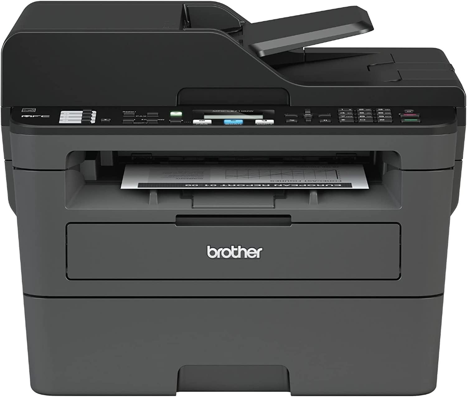 (NEW UNOPENED) Brother MFC-L2710DW Compact Wireless All-In-One Printer Scanner
