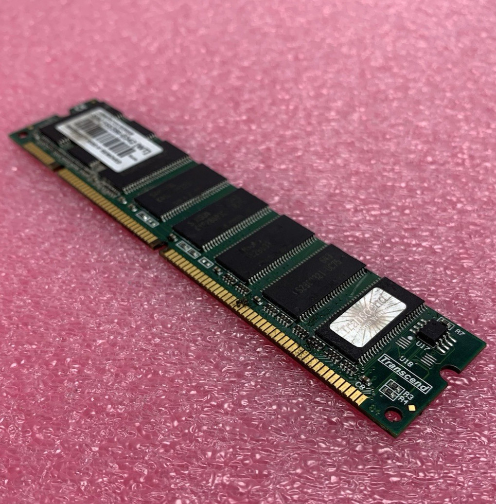 Transcend 128M PC 133 SDRAM Memory 155396-0342 WT