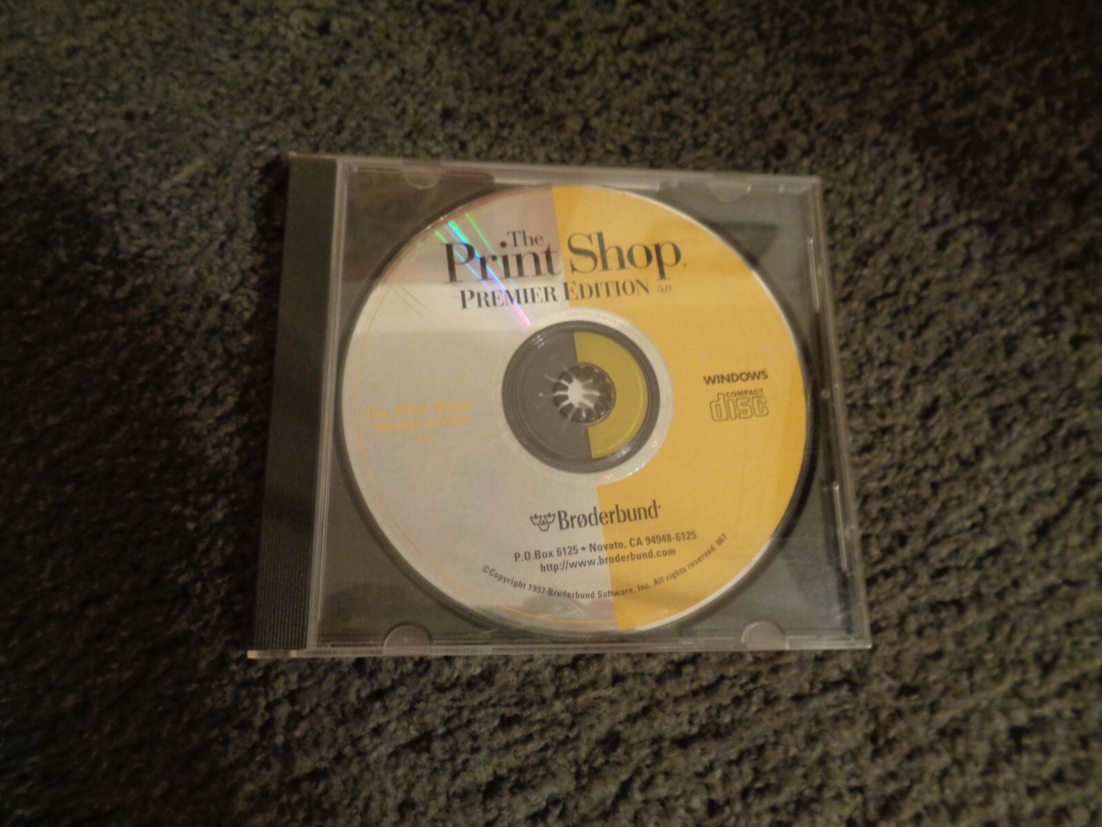 New Old Stock The Print Shop Premier Edition V.5 Disc Only